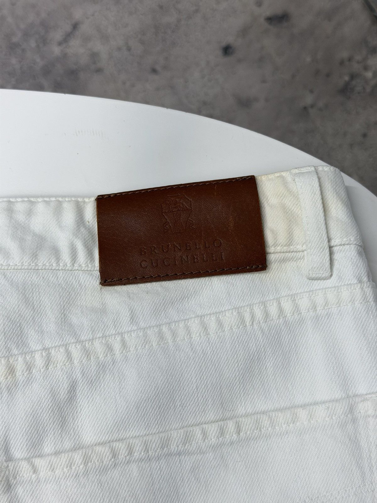 Brunello Cucinelli Vintage Brunello Cucinelli Jeans Distressed Ripped Italy Size US 33 - 16 Thumbnail