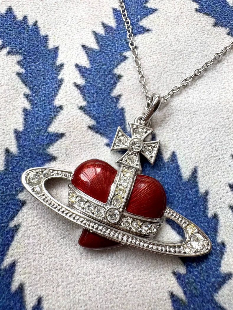 Vivienne Westwood Vivienne Westwood Valentine's Day Limited Red Big Heart Ne Size ONE SIZE - 5 Thumbnail