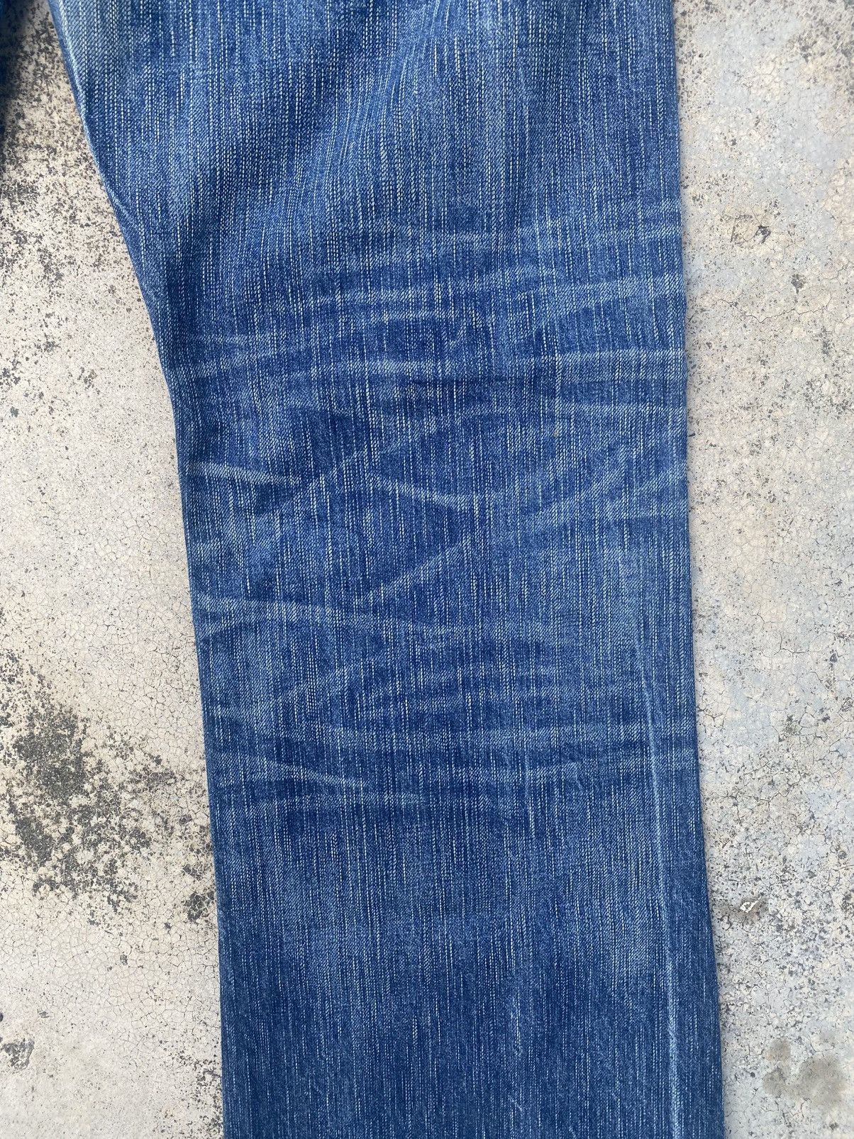 Edwin × If Six Was Nine × Vintage Vintage Flare Edwin Blue Trip Honeycomp Jeans Size US 36 / EU 52 - 21 Thumbnail