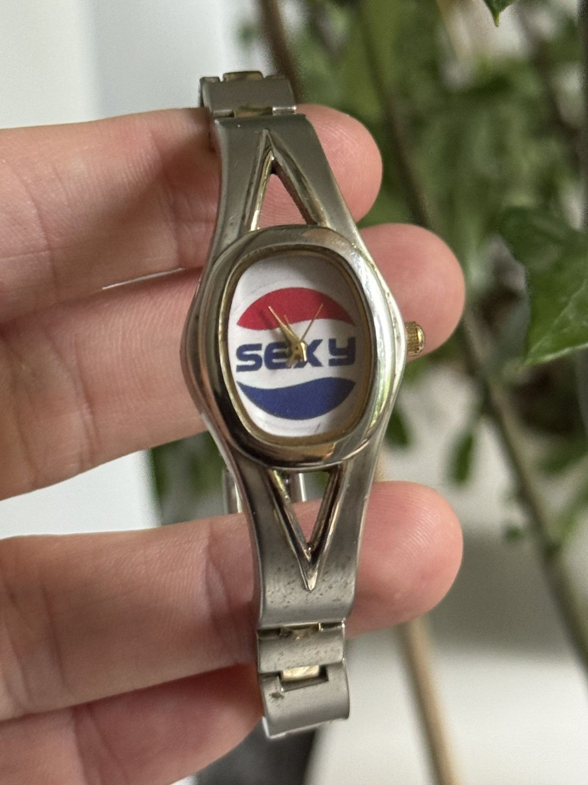 Handmade Vintage humor Pepsi Sexy watch Japanese Movt rare bracelet Size ONE SIZE - 1 Thumbnail