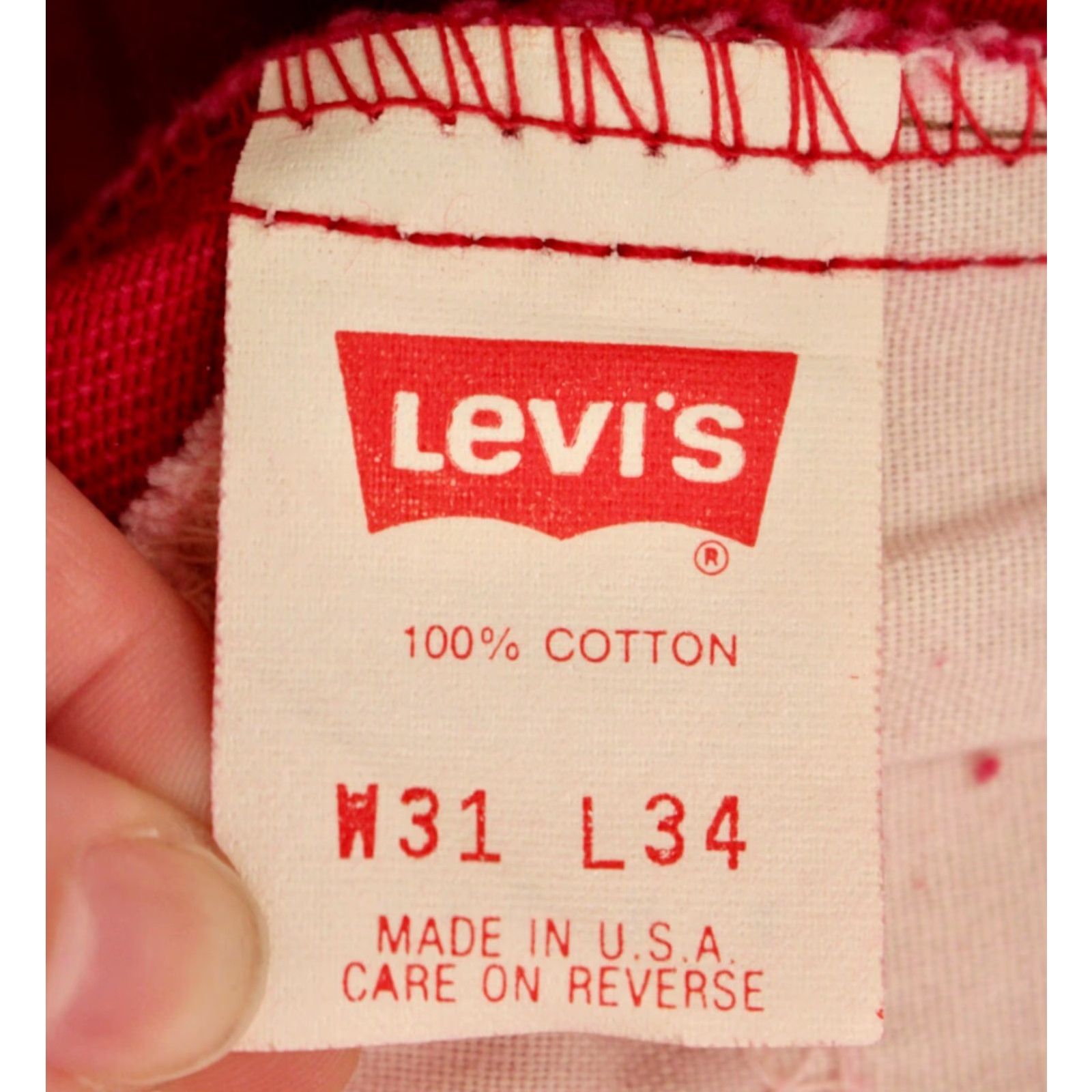 Levi's VINTAGE Levi's 560 Jeans Shirt? Size US 31 - 5 Thumbnail