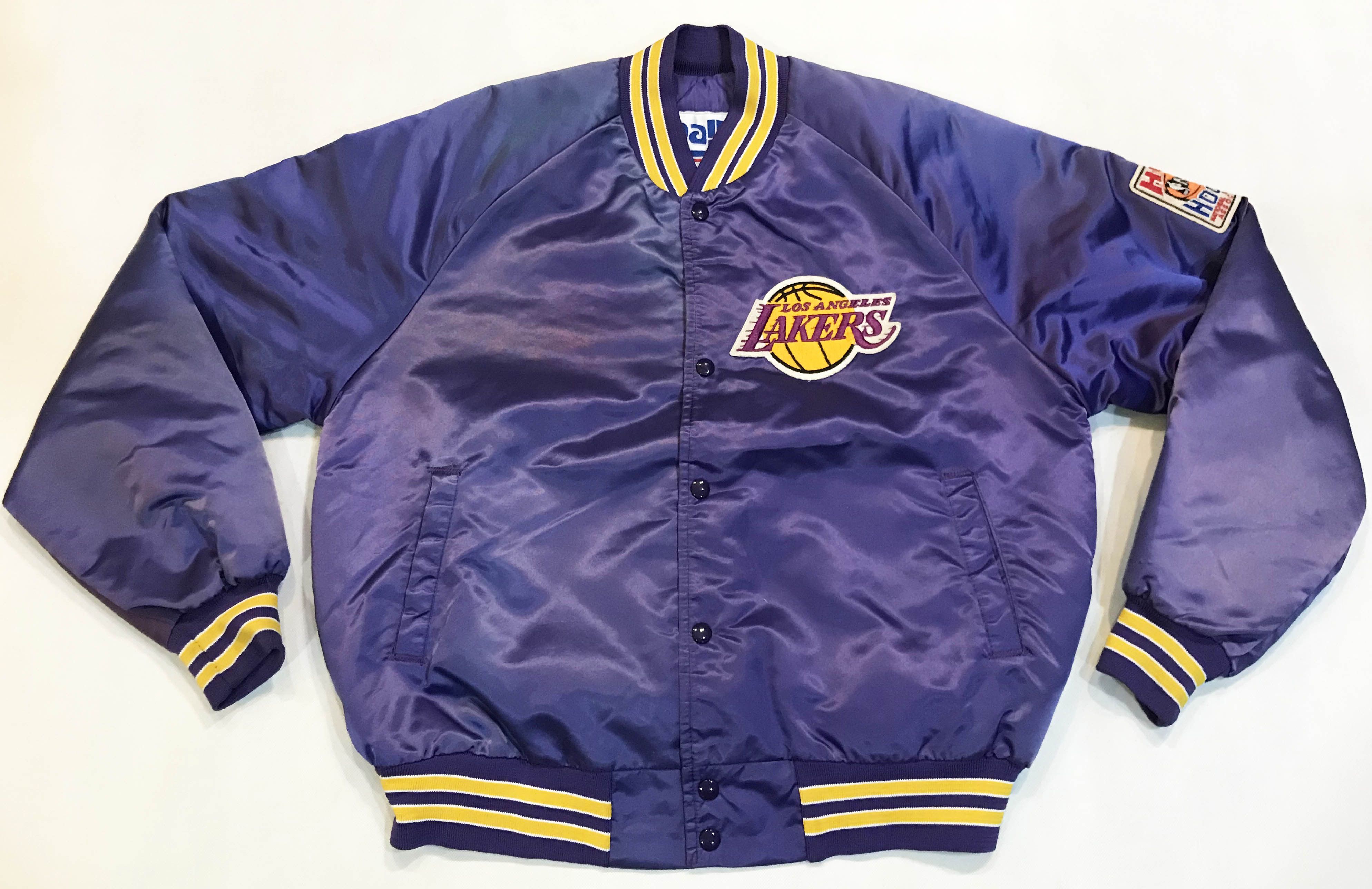 Chalk Line × NBA × Vintage Vintage Chalk Line NBA Los Angeles Lakers Bomber Jacket Size US L / EU 52-54 / 3 - 2 Thumbnail