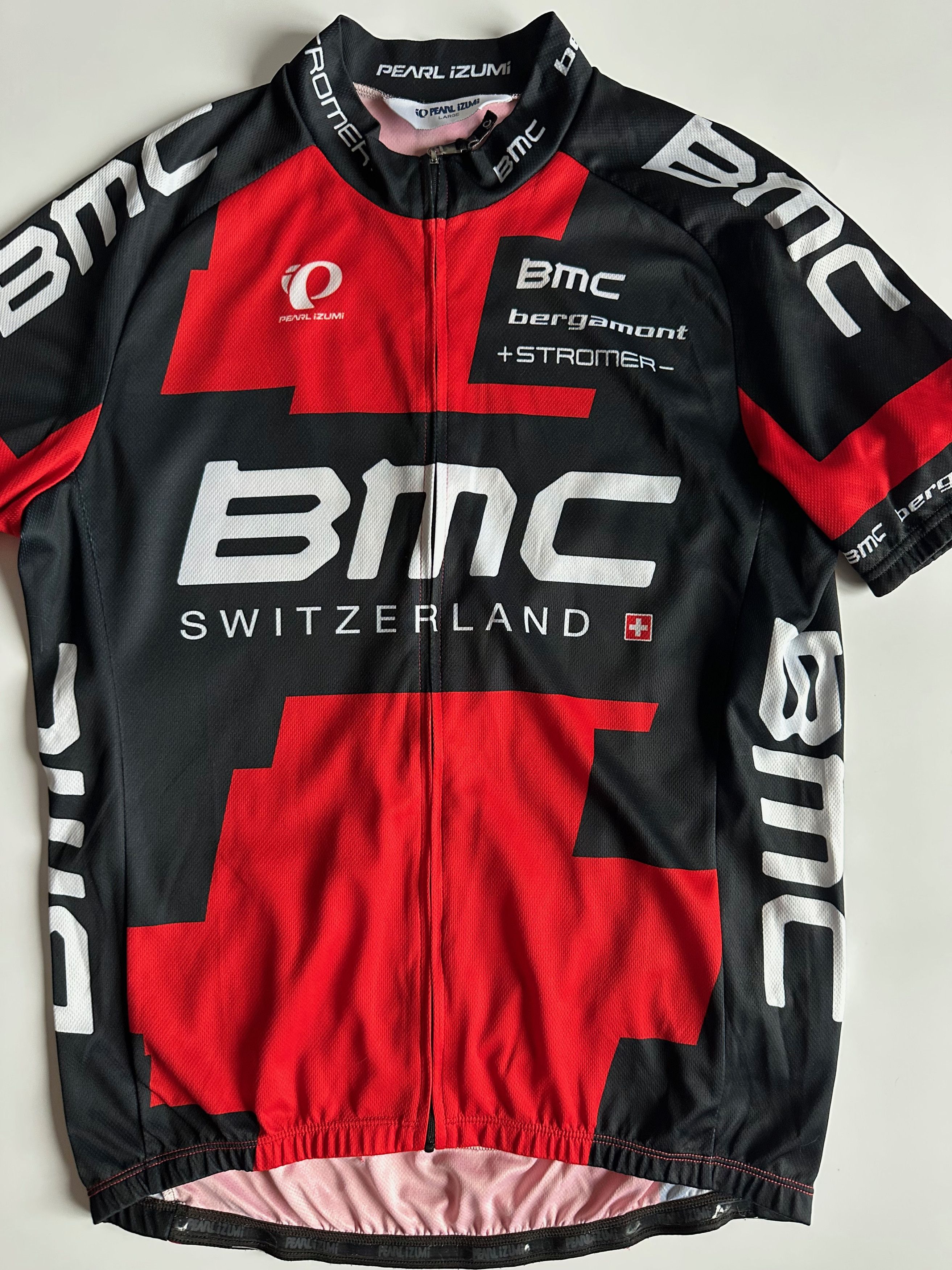 PEARL iZUMi BMC SWITZERLAND Cycling Jersey Shirt PEARL IZUMI Jersey Size US L / EU 52-54 / 3 - 4 Thumbnail