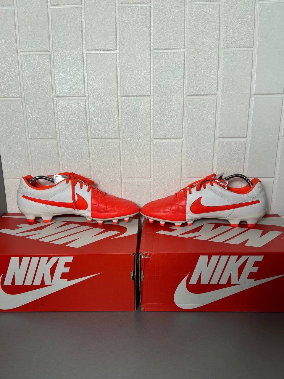 Nike VINTAGE NIKE TIEMPO FG SOCCER SHOES JERSEY BLOKECORE Y2K 90s Size US 12 / EU 45 - 7 Thumbnail