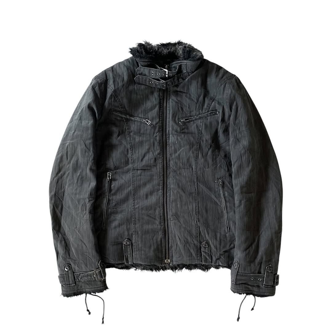 Le Grande Bleu (L.G.B.) 💸NEED GONE💸LGB Style Mossimo Bondage Fur Denim Jacket Size US L / EU 52-54 / 3 - 1 Thumbnail