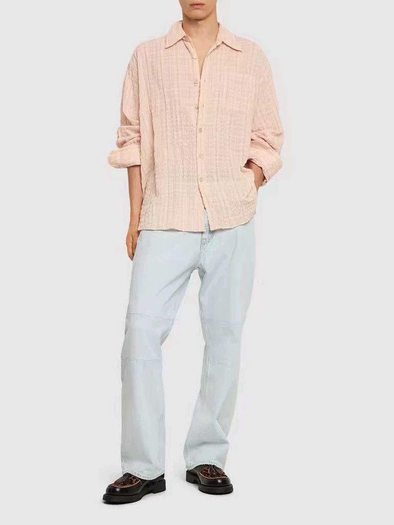 Our Legacy our legacy Bubble check pleats, pink bubble yarn, long-slee Size US L / EU 52-54 / 3 - 1 Thumbnail