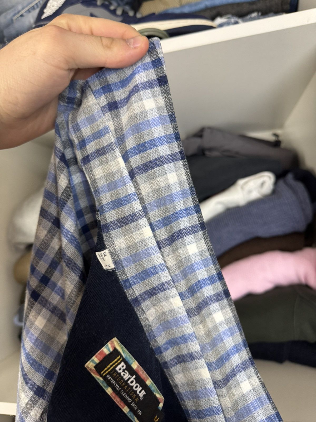 Barbour Barbour International Men's Check Shirt Long Sleeve Plaid Size US M / EU 48-50 / 2 - 4 Thumbnail