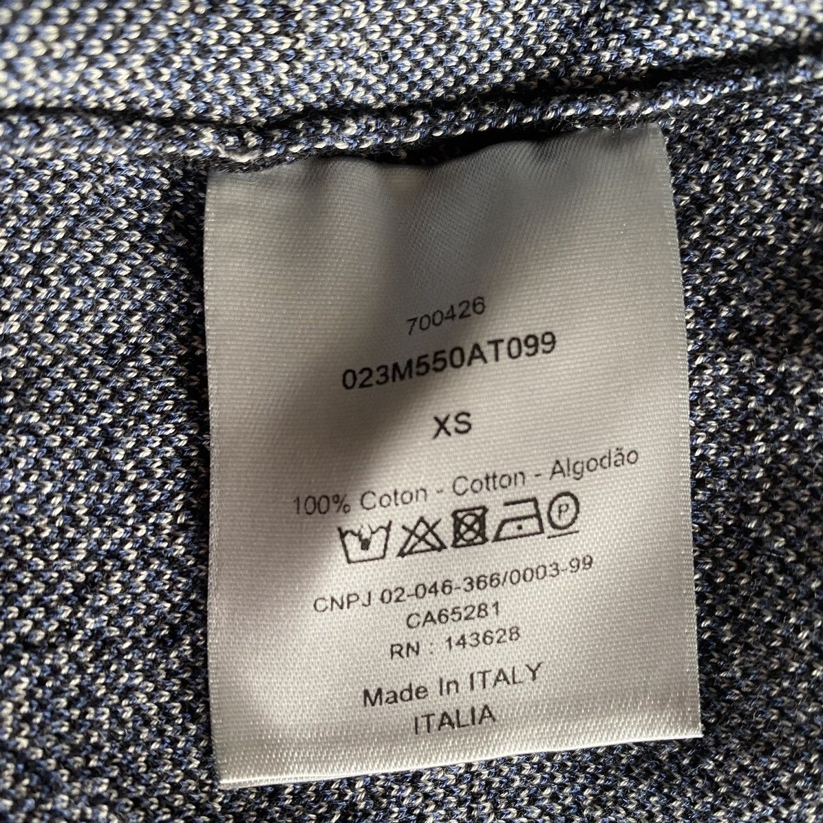 Dior SS20 Oblique Cotton Jacquard Shirt Size US XS / EU 42 / 0 - 6 Thumbnail