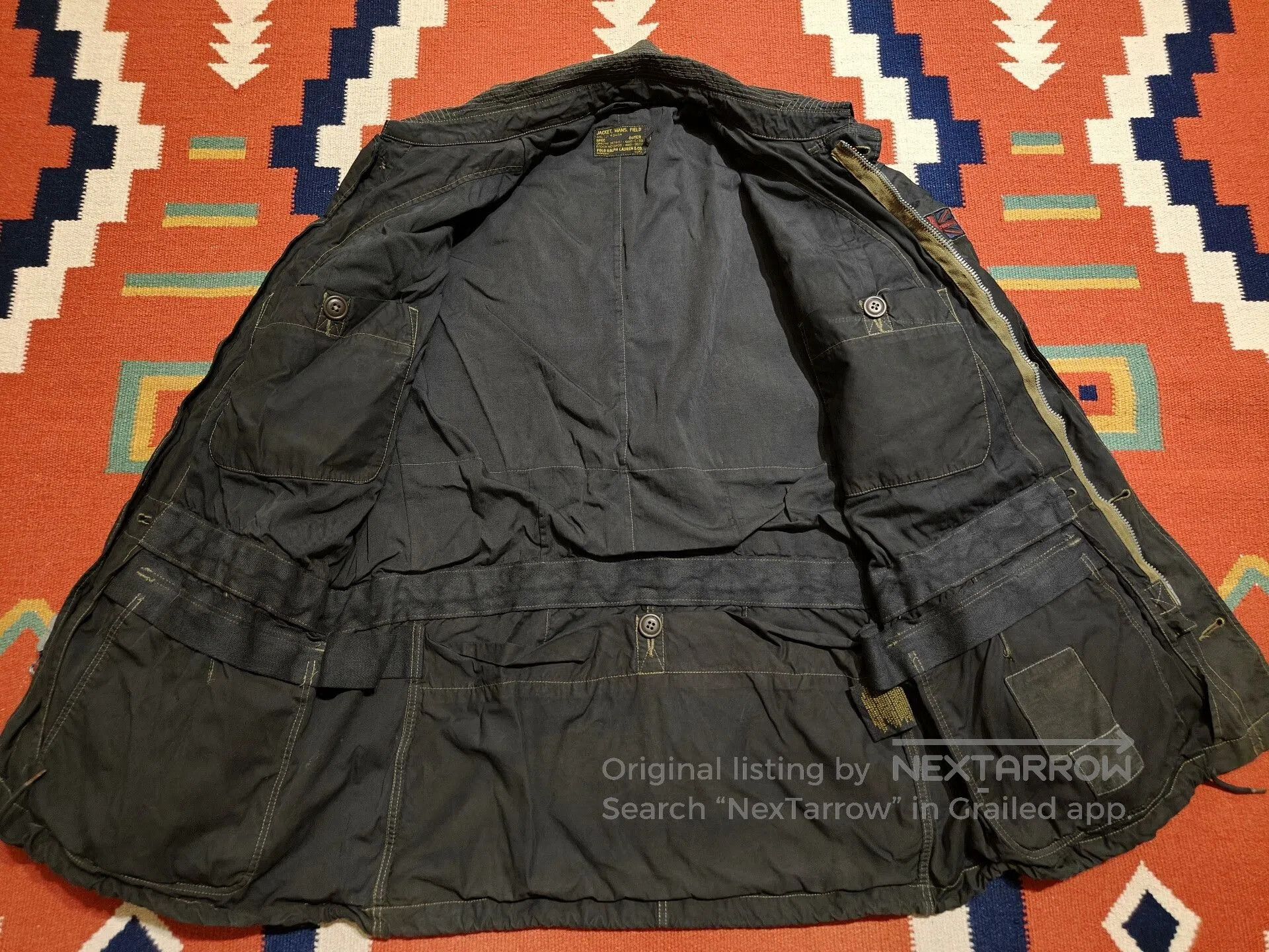 RRL Ralph Lauren RRL Heavy Vintage M43 Combat Jacket. Size US L / EU 52-54 / 3 - 7 Thumbnail