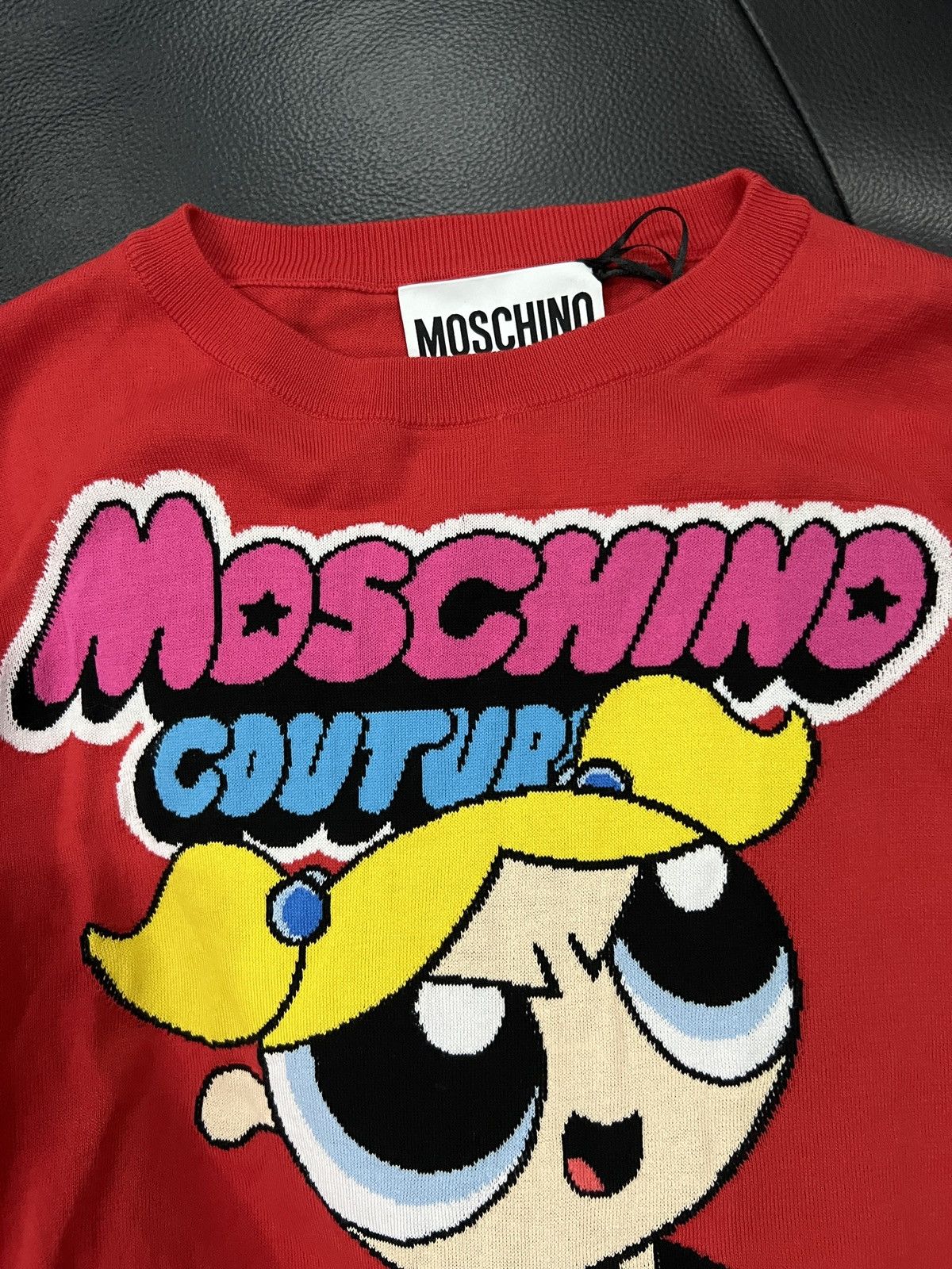 Moschino Moschino × The Powerpuff Girls Knit Sweater Size XS / US 0-2 / IT 36-38 - 7 Thumbnail