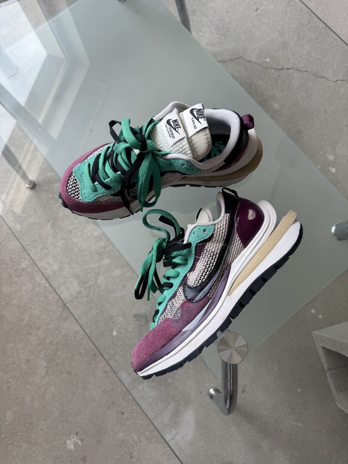 Nike × Sacai Nike x Sacai Vaporwaffle Sneakers Size US 7 / EU 40 - 1 Thumbnail