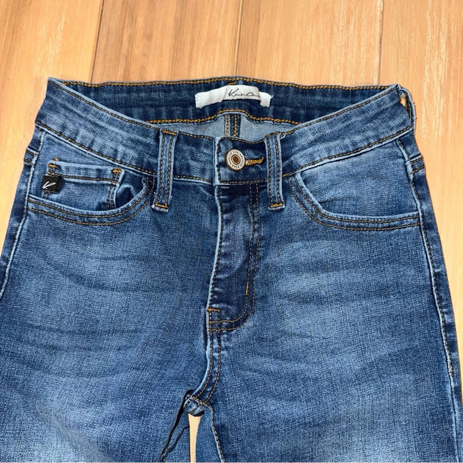 Kancan USA Kancan 0 / 23 Skinny Jeans Stretch Flattering Blue Denim Size 25" / US 0 / IT 36 - 3 Thumbnail