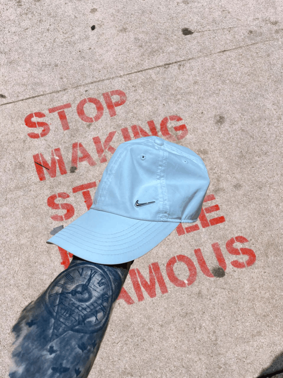 Nike Nike Vintage Cap Small Metal Logo Y2K Swoosh Size ONE SIZE - 1 Thumbnail