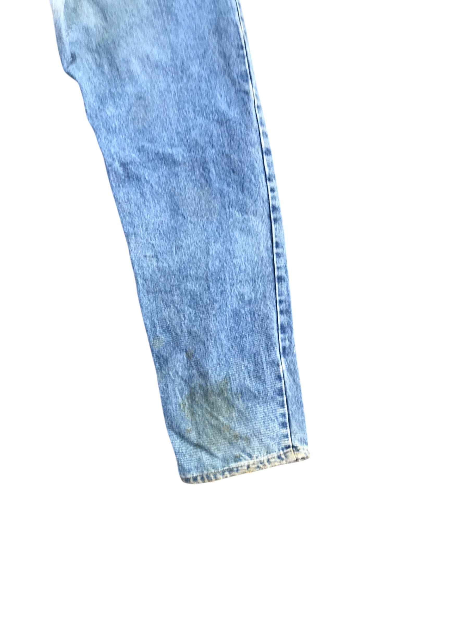 Tornado Mart Vtg 90s Lee Rider Distressed Denim-Size 34-if six was nine Size US 34 / EU 50 - 8 Thumbnail