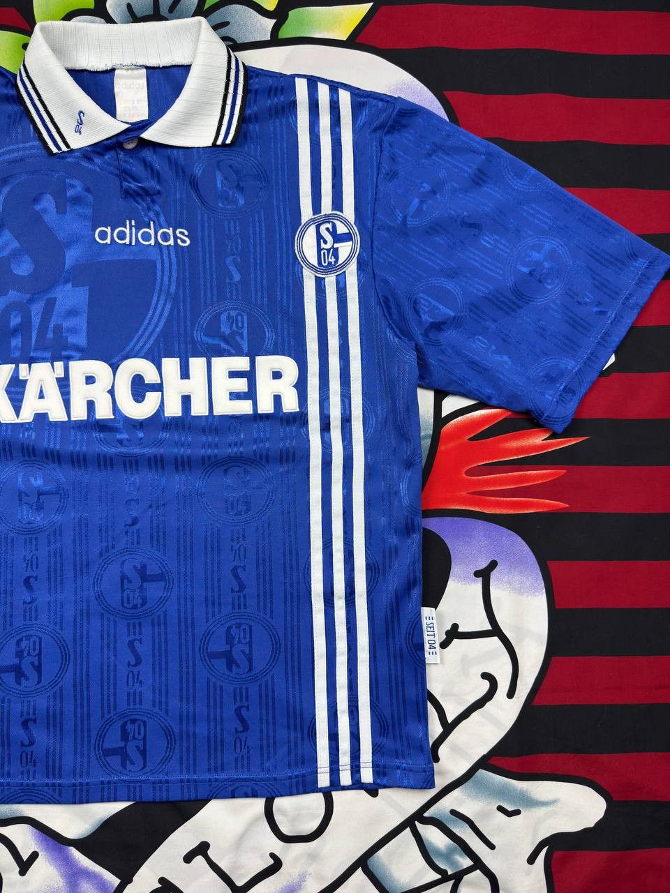 Adidas Adidas Schalke 04 football shirt 1997 soccer/jersey Size XL Size US XL / EU 56 / 4 - 3 Thumbnail