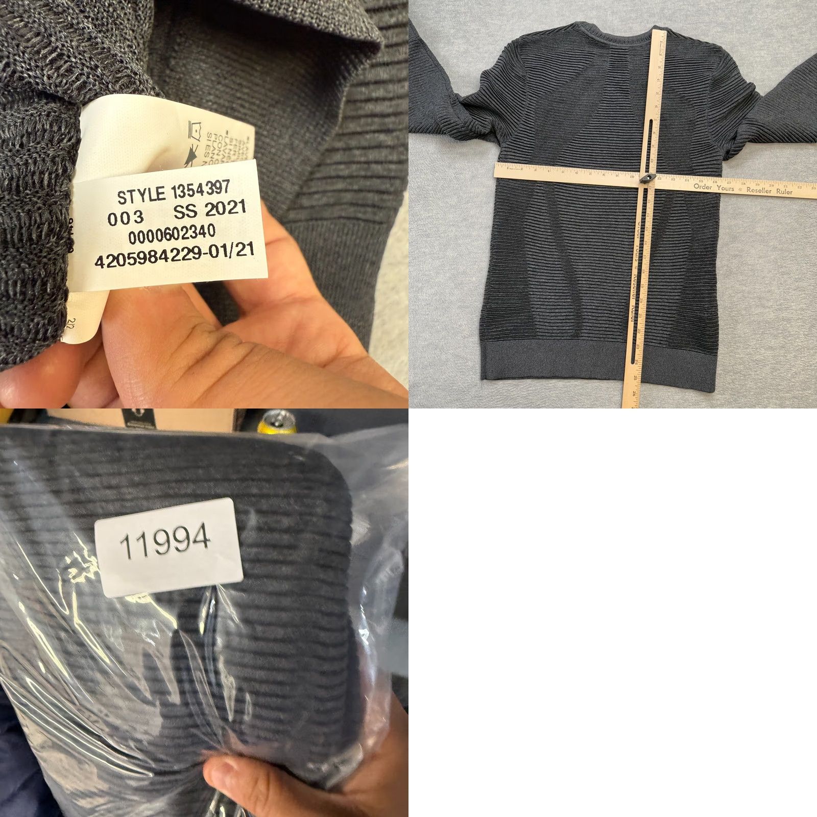 Under Armour Under Armour Shirt Men Small Gray Intelliknit Phantom Base Layer Run Gym Size US S / EU 44-46 / 1 - 8 Thumbnail