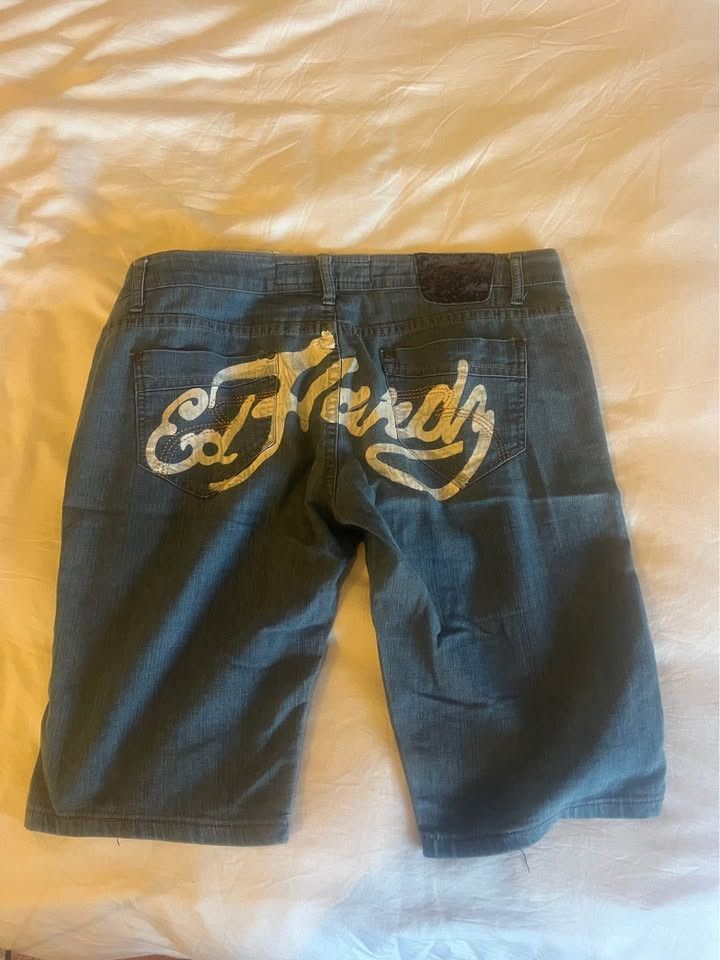 Ed Hardy Ed Hardy Denim Shorts Size US 36 / EU 52 - 2 Thumbnail