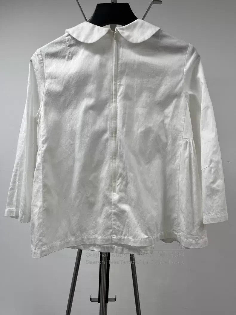 Comme des Garcons Comme des Garcons Peter Pan Collar Top Size M / US 6-8 / IT 42-44 - 2 Thumbnail