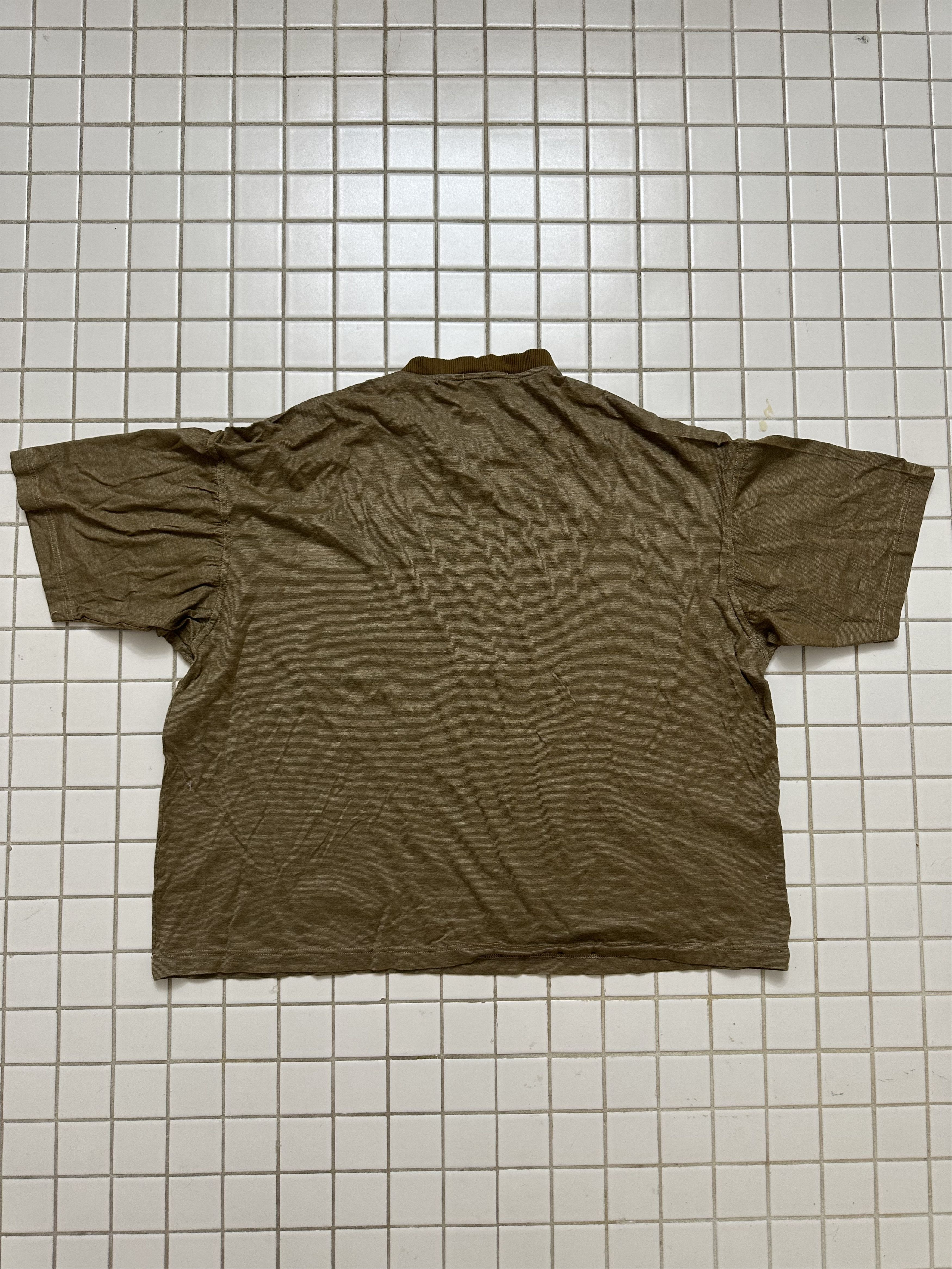 Armani 90s Cropped cotton tee Size US M / EU 48-50 / 2 - 2 Thumbnail