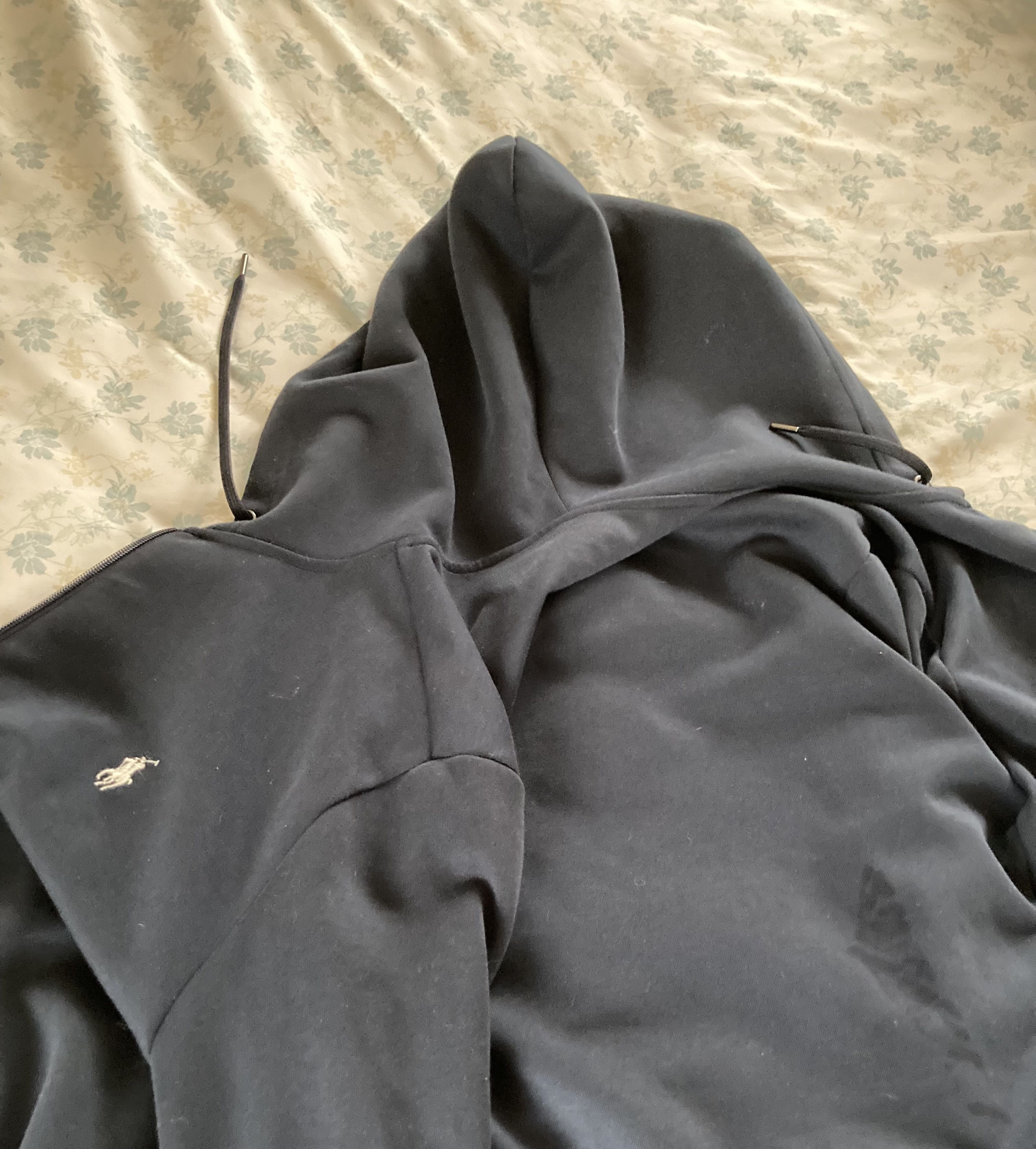 Polo Ralph Lauren POLO RALPH LAUREN Men's Double Knit Tech Full Zip Hoodie Size US M / EU 48-50 / 2 - 2 Thumbnail