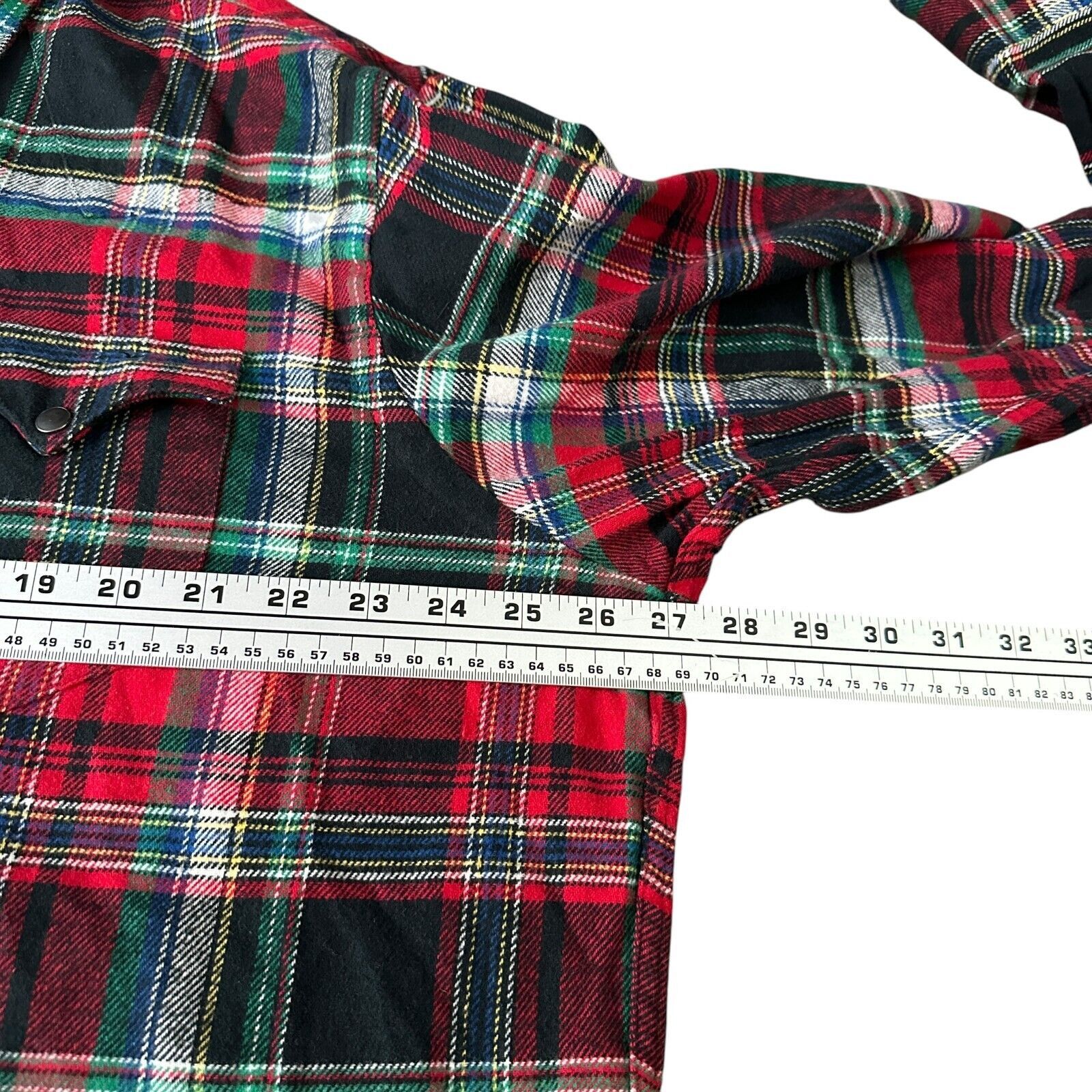 Polo Ralph Lauren Polo Ralph Lauren Western Flannel Shirt Mens XXL Red Plaid Size US XXL / EU 58 / 5 - 9 Thumbnail