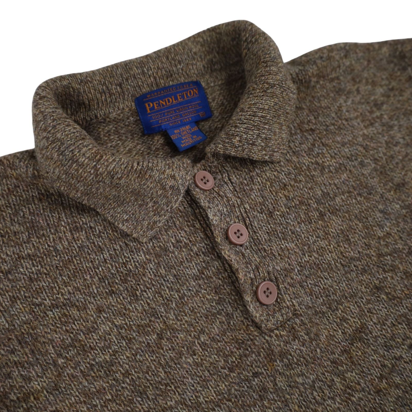 Pendleton Pendleton %100 Shetland Wool Knit Sweater Size US M / EU 48-50 / 2 - 6 Thumbnail