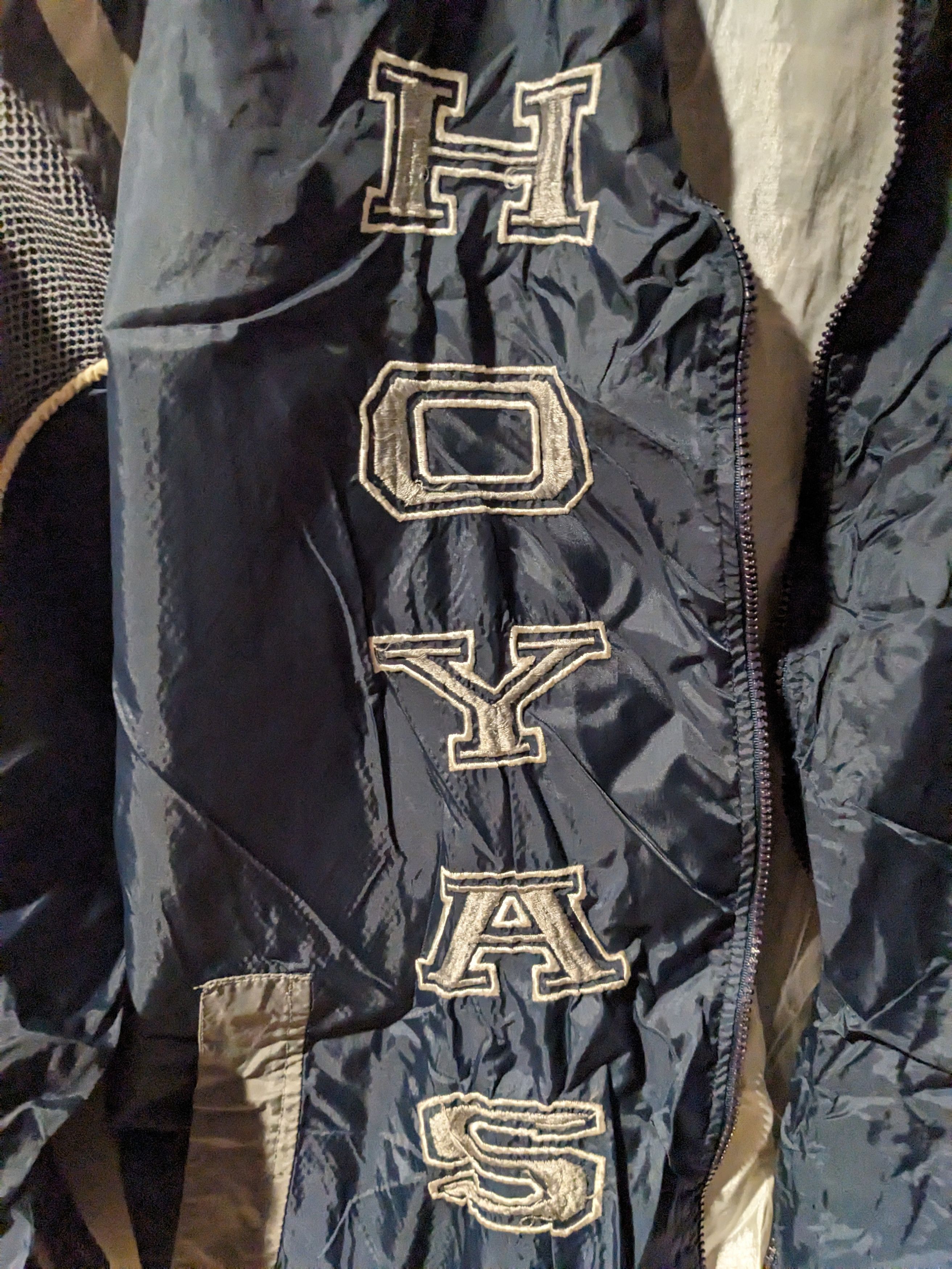 Vintage Vintage 90s Georgetown Hoyas Basketball College Windbreaker Size US L / EU 52-54 / 3 - 2 Thumbnail