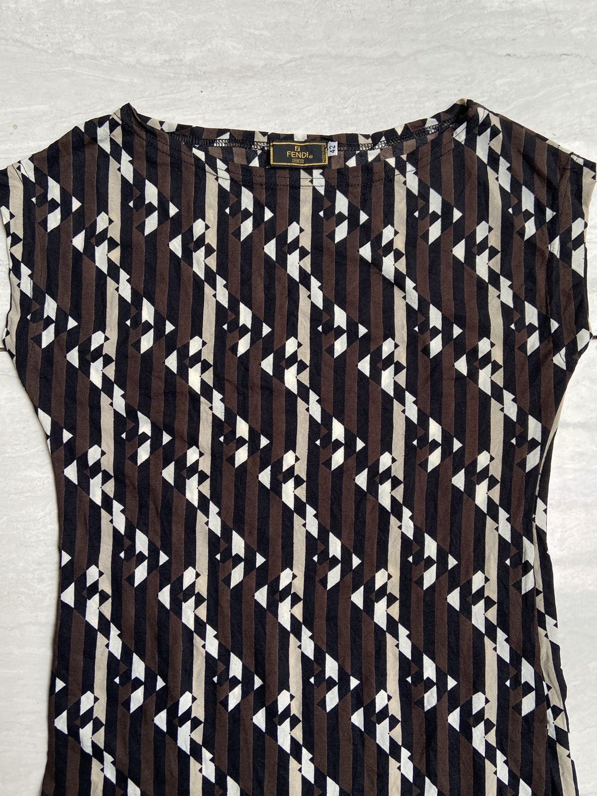 Fendi FENDI Motive Midi Dress Size S / US 4 / IT 40 - 9 Thumbnail