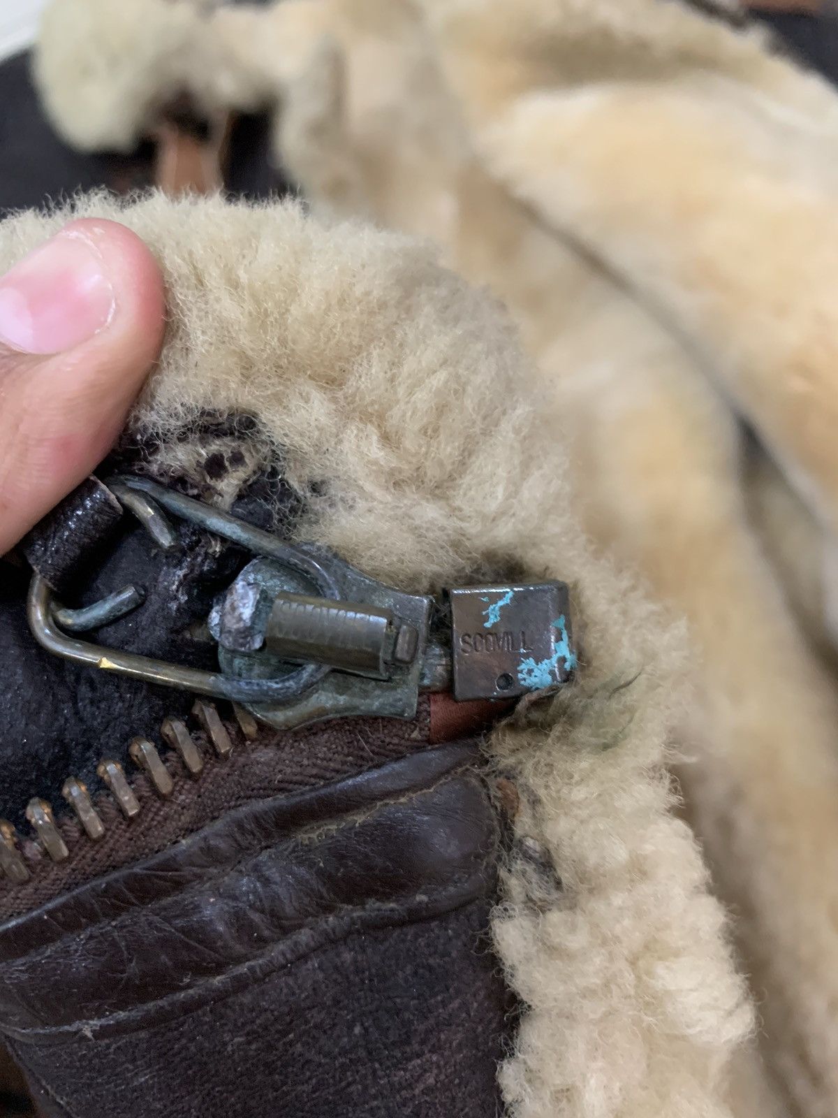 Willis & Geiger 🔥Willis & Geiger Type B3 Shearling Sheepskin Leather Jacket Size US M / EU 48-50 / 2 - 22 Thumbnail
