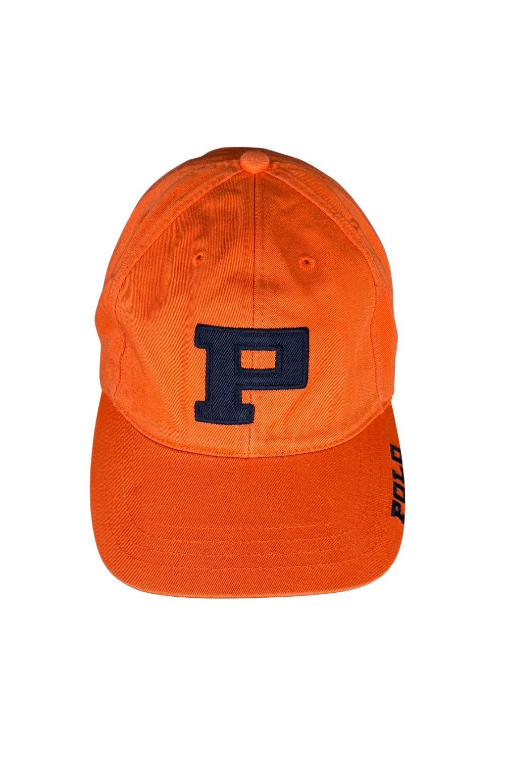 Polo Ralph Lauren Vintage Polo Sport Ralph Lauren Orange P Logo Strapback Cap Size ONE SIZE - 1 Thumbnail