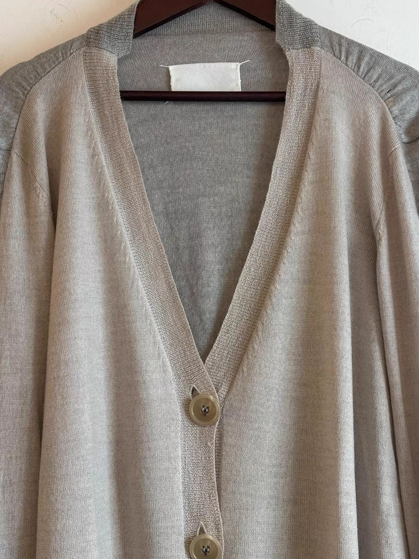 Other MMM AW2004 White Label Yin-Yang Loose Colorblock Cardigan M Size US M / EU 48-50 / 2 - 4 Thumbnail