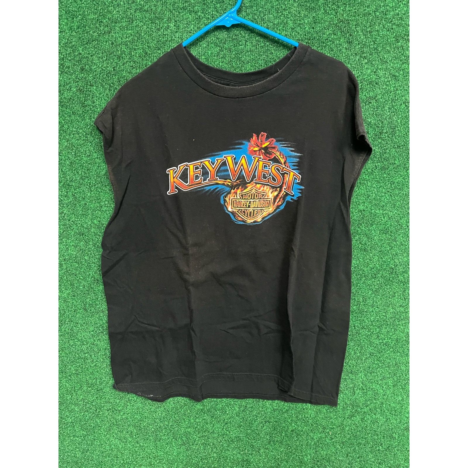 Y2K Harley Davidson Biker T-shirt Sz 2XL Key West Florida