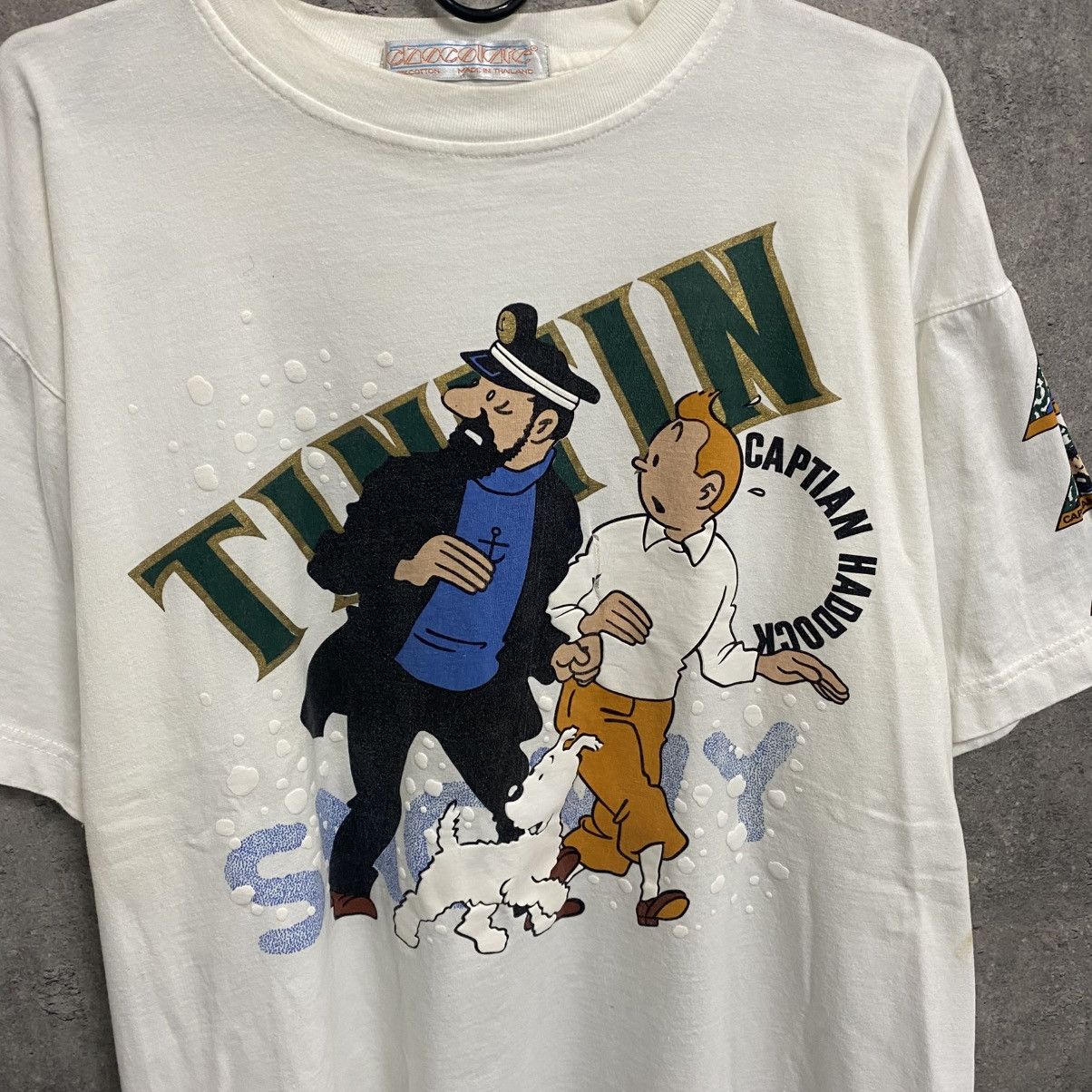 Chocolate Vintage Chocolate T-Shirt Big Logo Size US XL / EU 56 / 4 - 5 Thumbnail