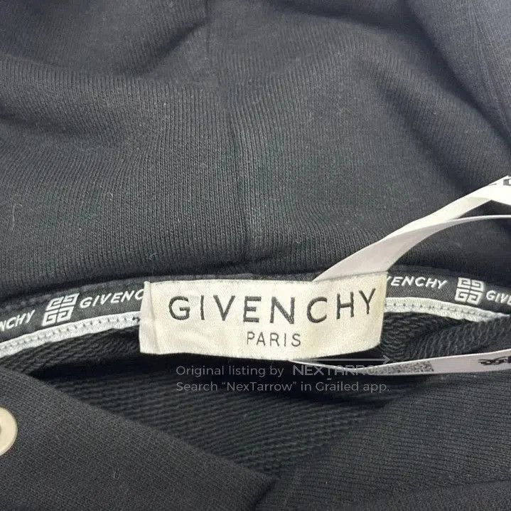 Givenchy Givenchy Distressed Logo Print Men's Hoodie. Size US XL / EU 56 / 4 - 4 Thumbnail
