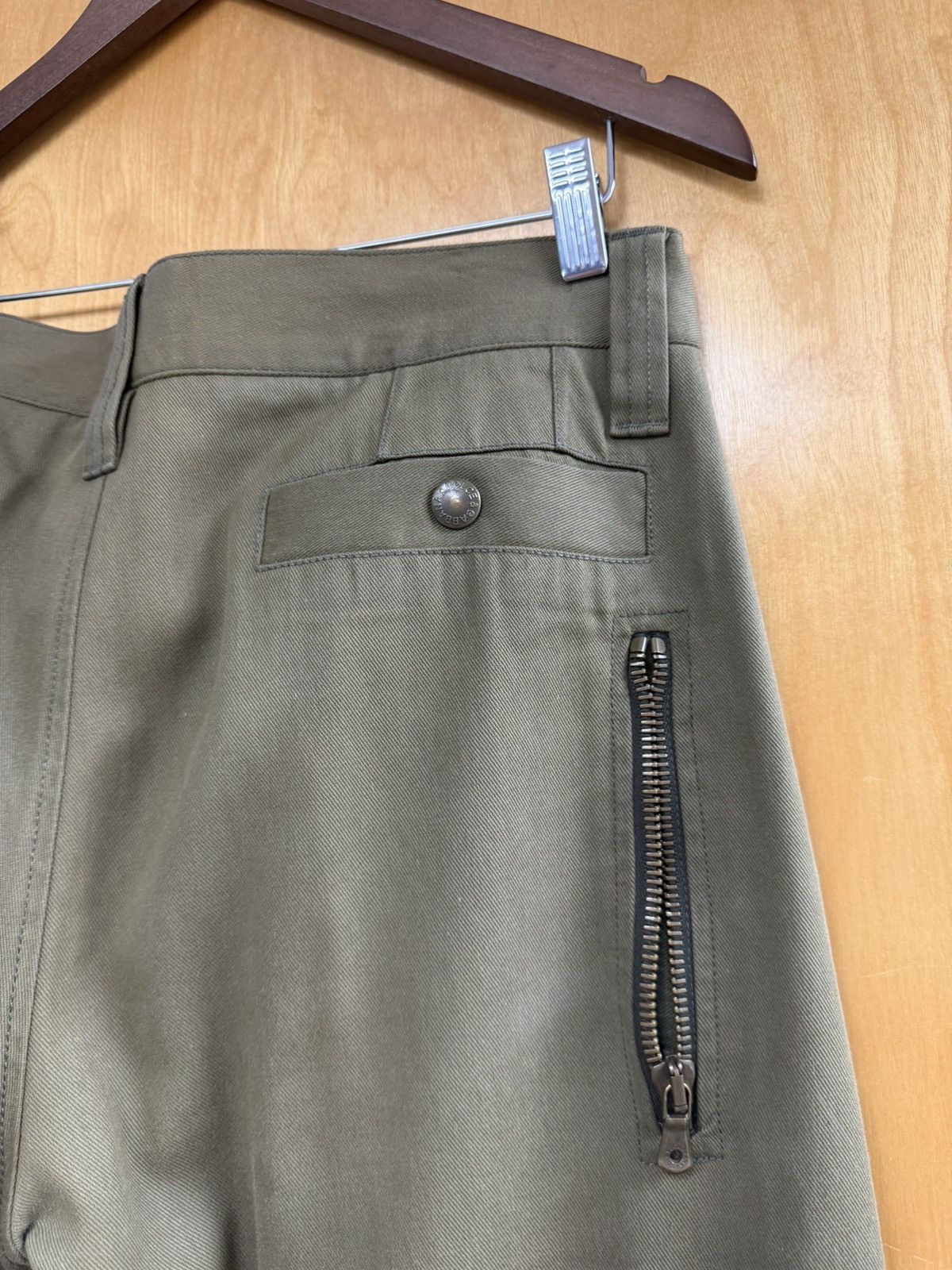 Dolce & Gabbana D&G AW2003 Multizip Army Cargos Size US 34 / EU 50 - 9 Thumbnail