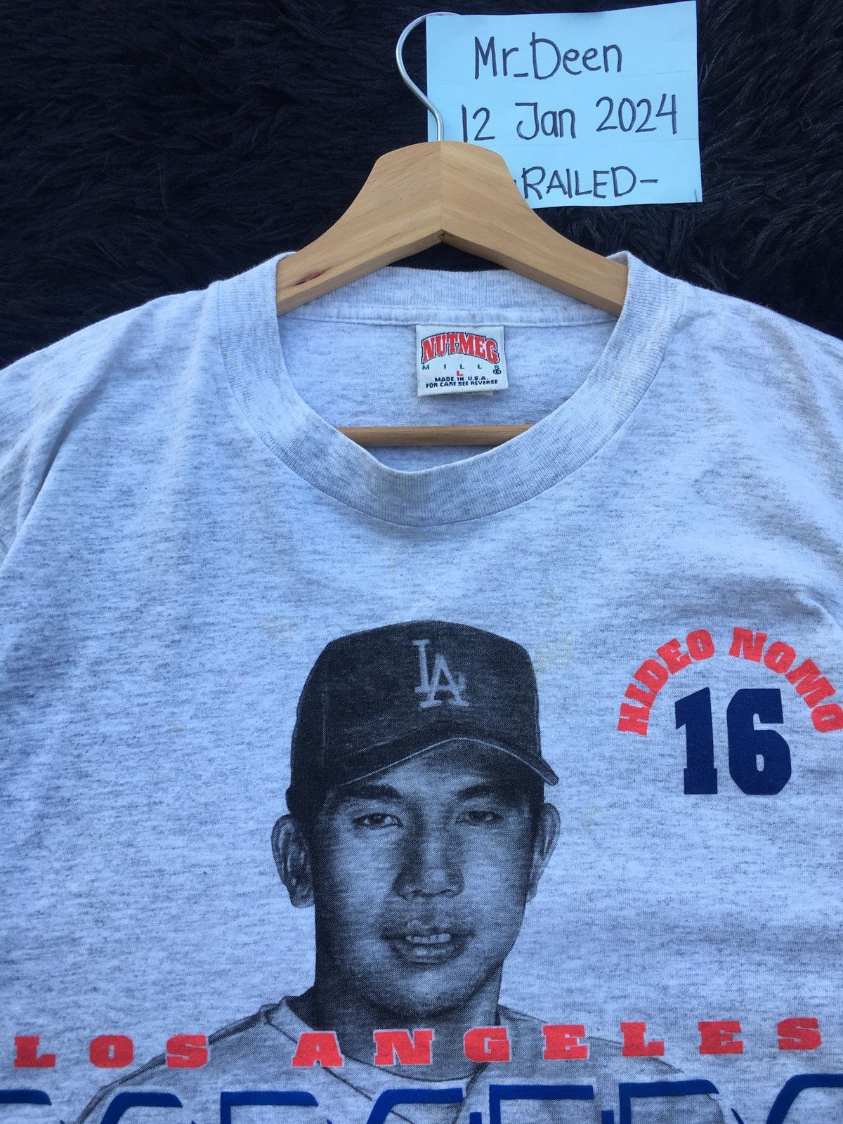 MLB Vintage LA Dodgers MLB National League 1995 Tee Size US L / EU 52-54 / 3 - 11 Thumbnail