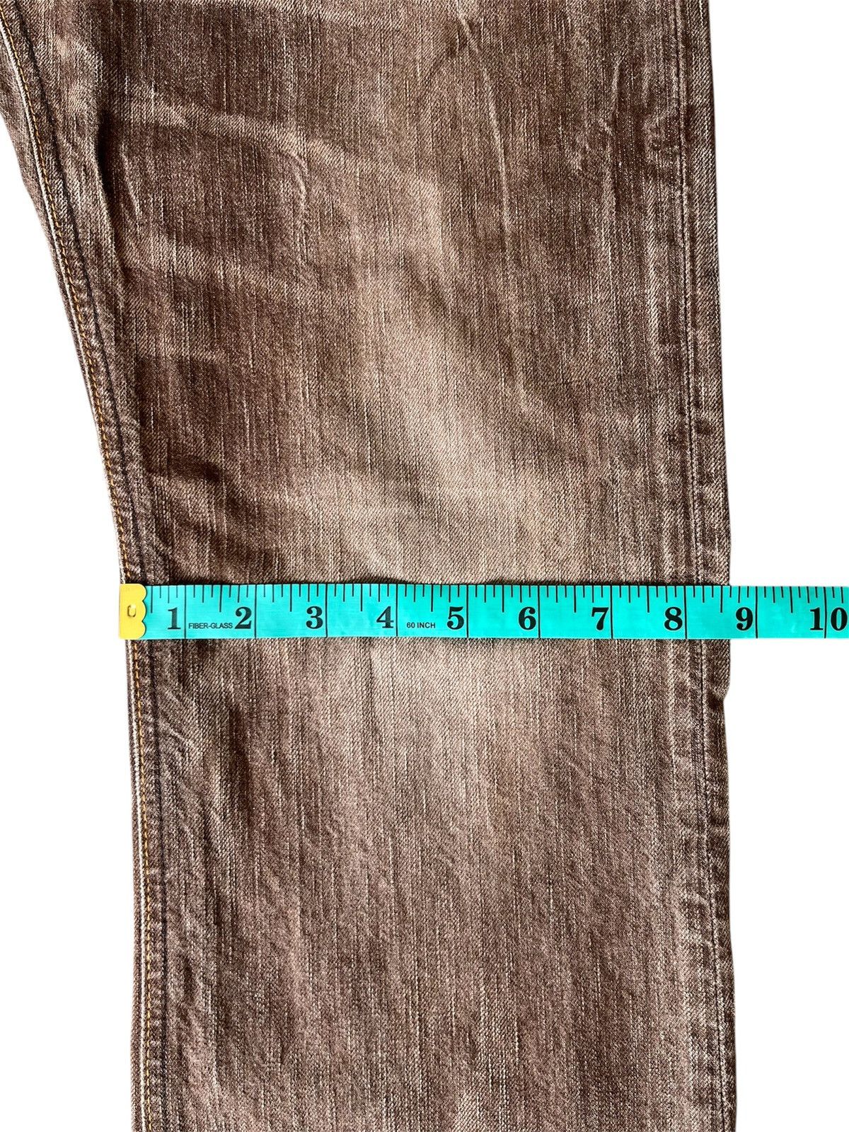 Edwin EDWIN 503 FLARE Honeycombs Patterns Flared Jeans Size US 32 / EU 48 - 23 Thumbnail