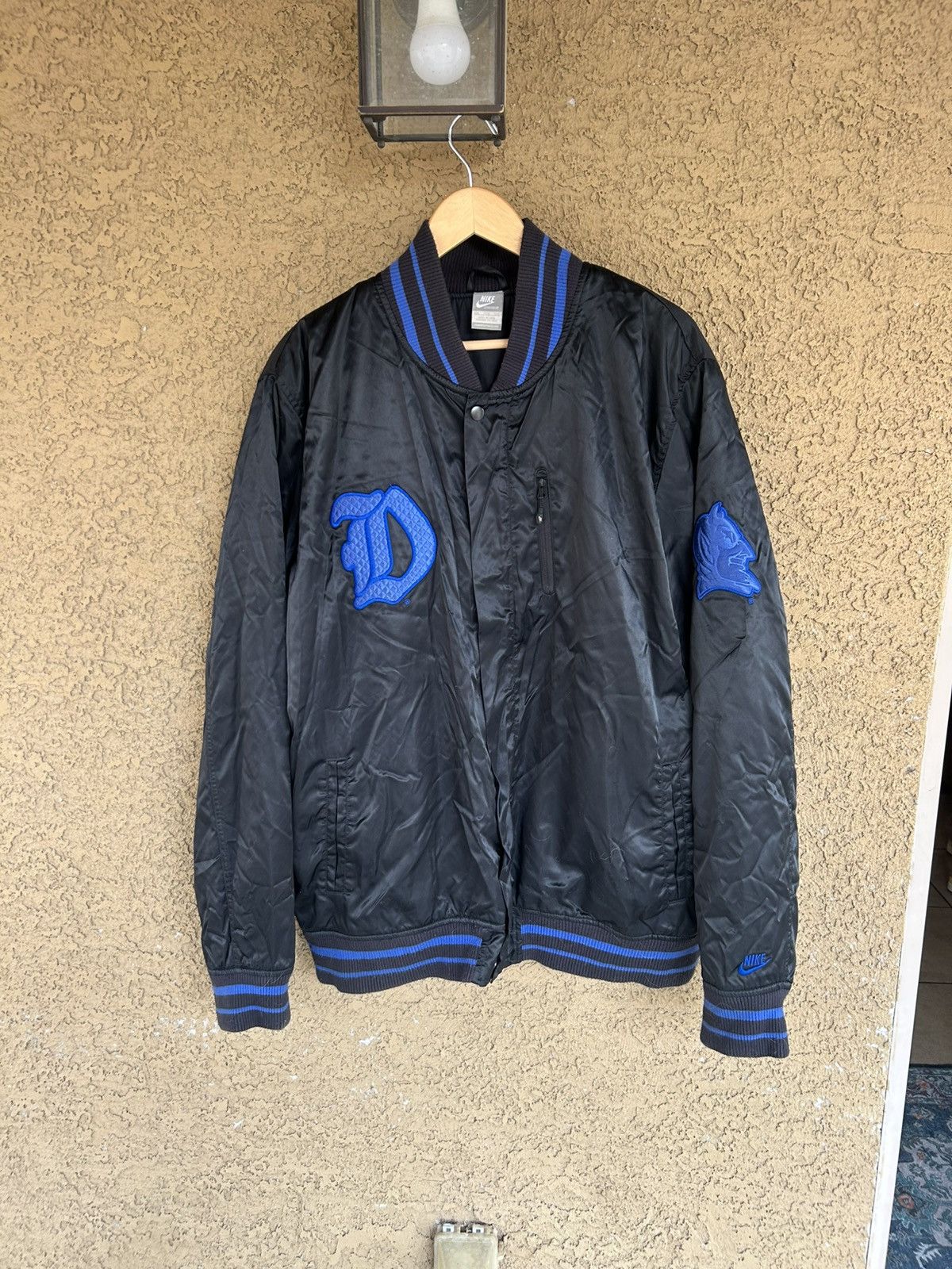 Nike × Vintage Vintage Nike Duke Blue Devils Jacket XXL Size US XXL / EU 58 / 5 - 1 Thumbnail