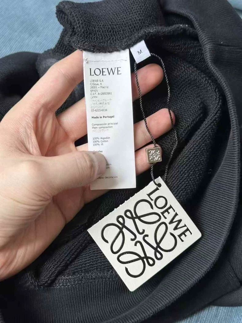 Loewe loewe Black pullover sweatshirt 2505-Nextarrow Size US M / EU 48-50 / 2 - 3 Thumbnail