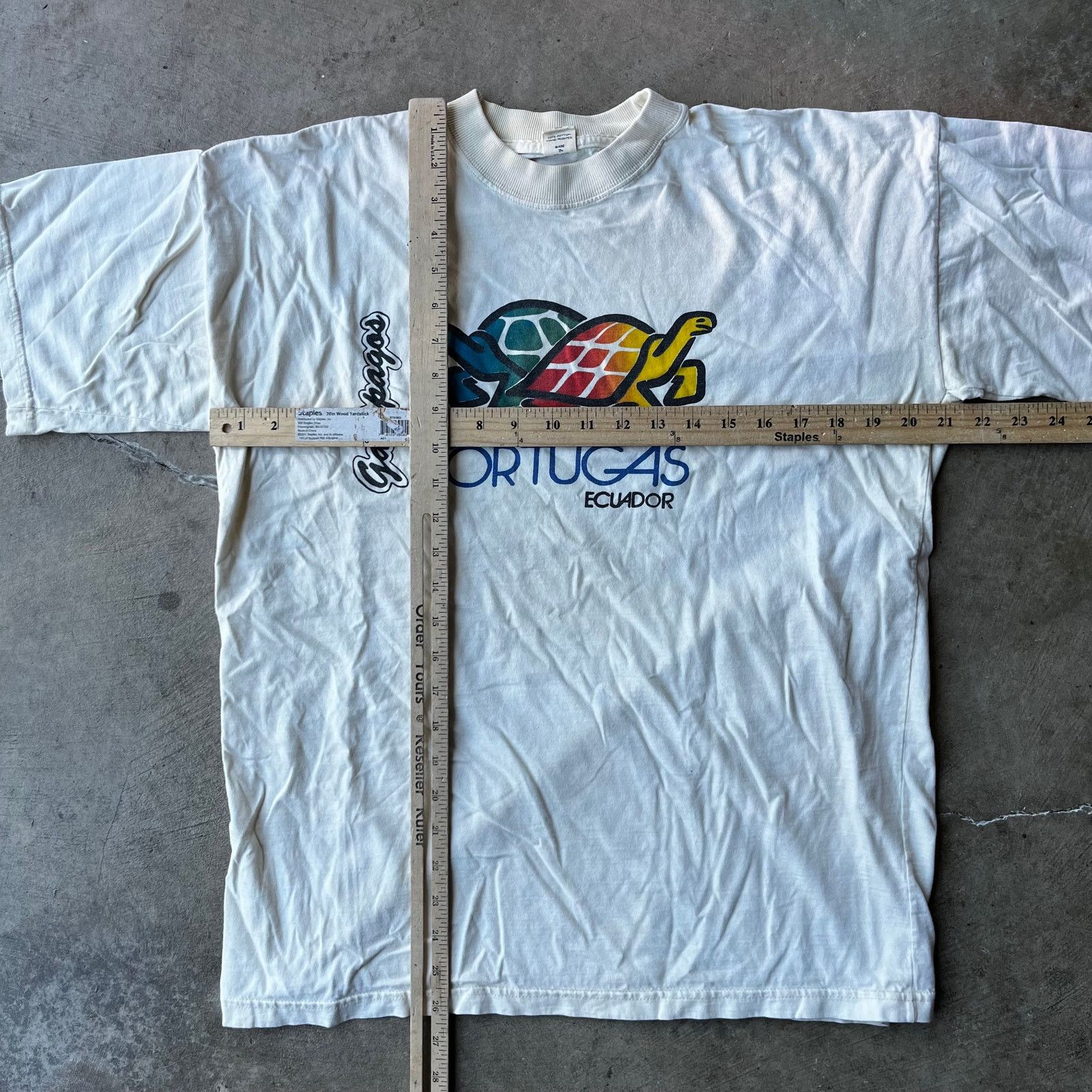 Vintage VINTAGE TORTUGAS ECUADOR NOVELTY TOURISM AR SHIRT MENS XL Size US XL / EU 56 / 4 - 3 Thumbnail