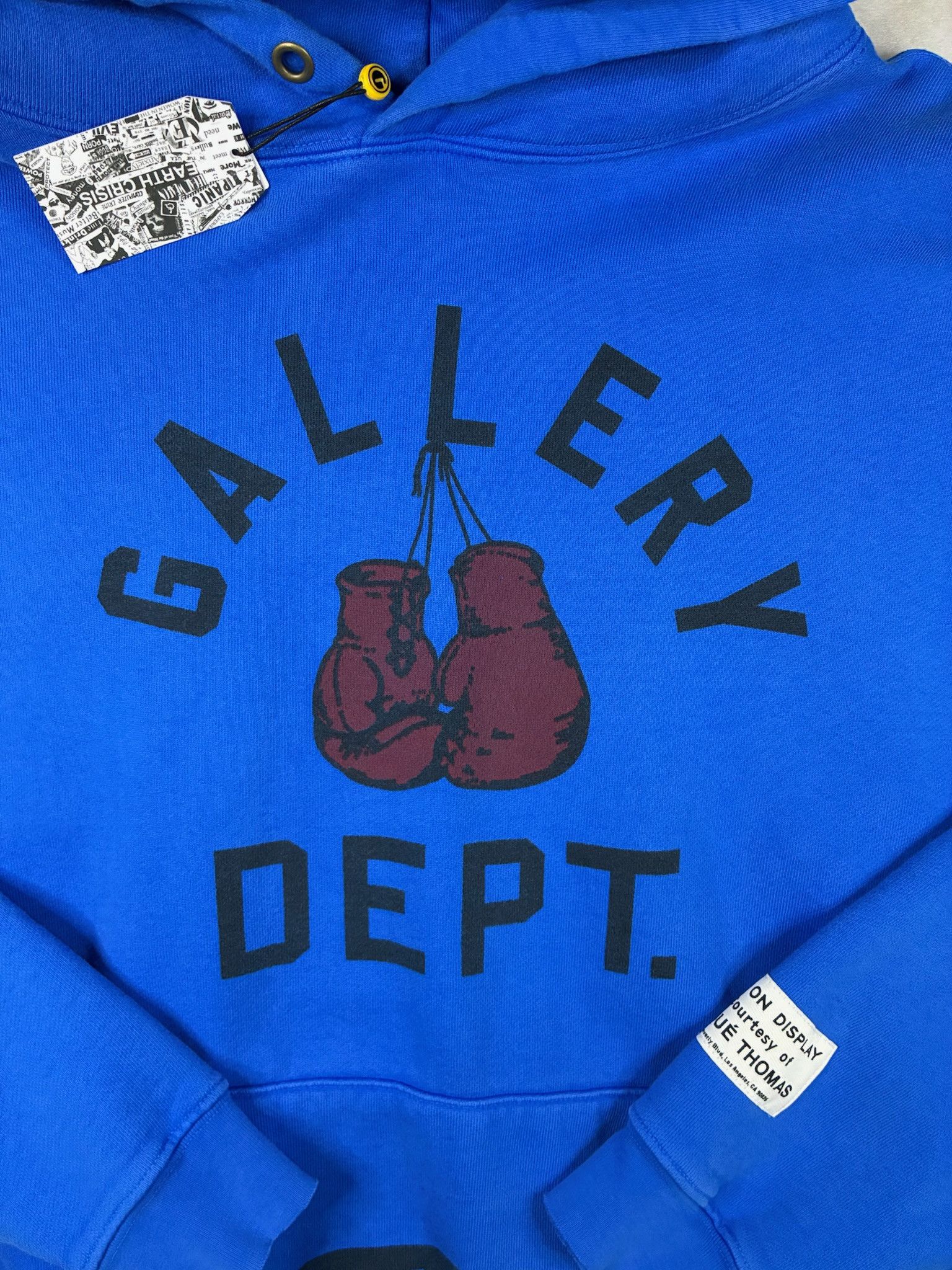 Gallery Dept. GALLERY DEPT BOXING HOODIE ROYAL BLUE Size US M / EU 48-50 / 2 - 3 Thumbnail