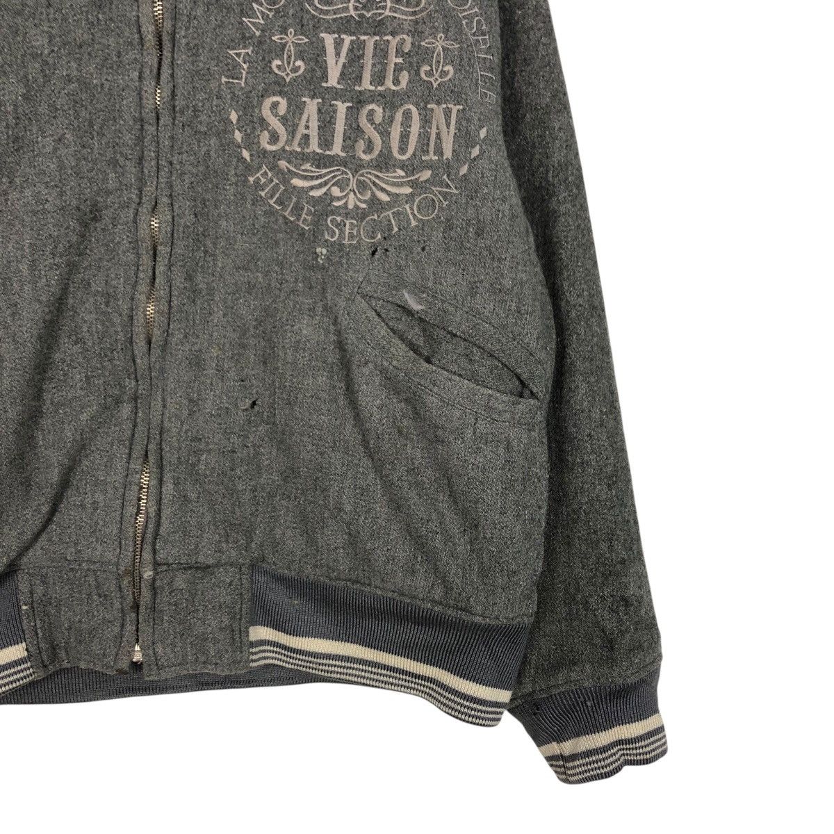 Issey Miyake Vintage Bomber Jacket Detroit Vie Saison Mademoiselle Japan Size US M / EU 48-50 / 2 - 6 Thumbnail