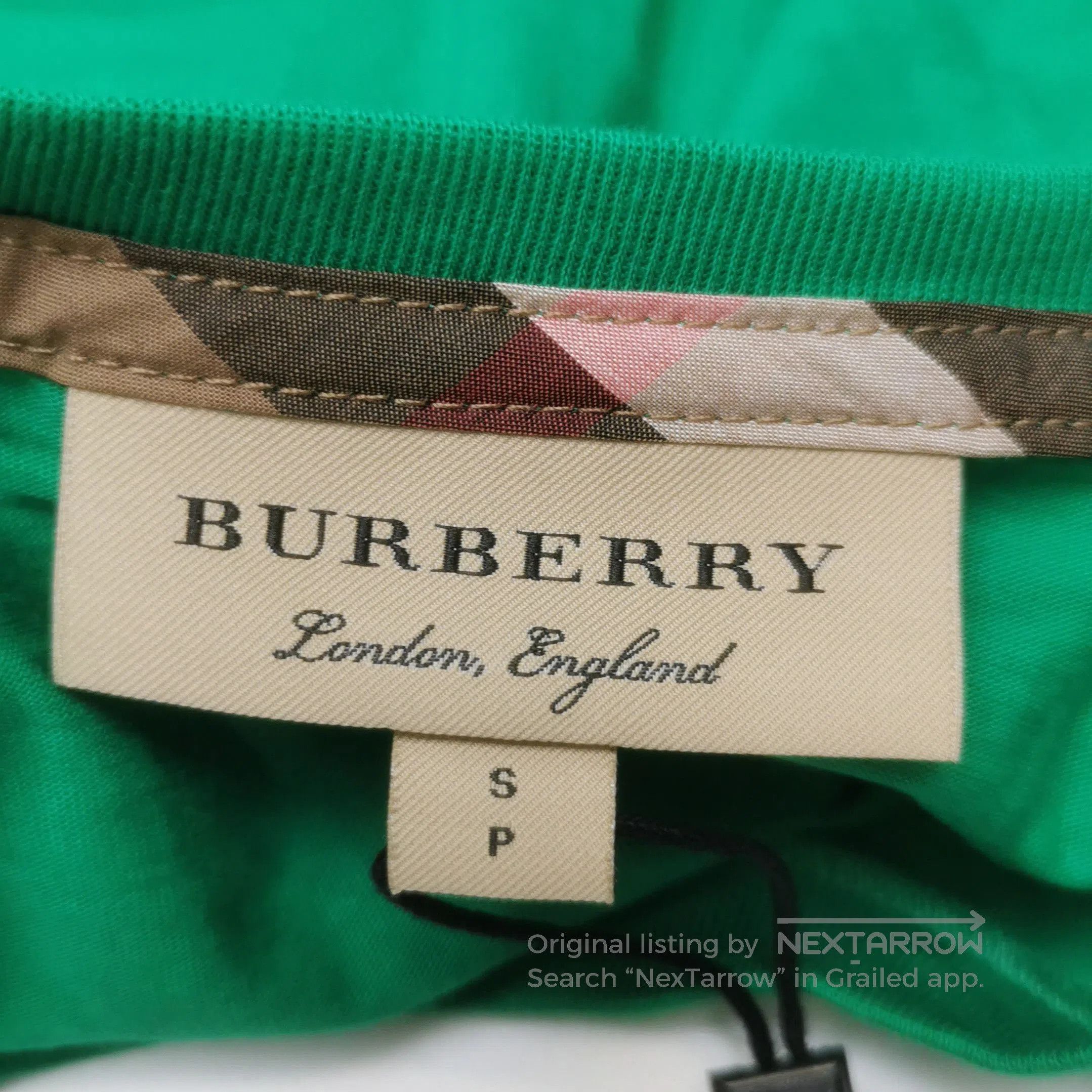 Burberry Burberry Classic Cotton Crew Neck T. Size US S / EU 44-46 / 1 - 5 Thumbnail