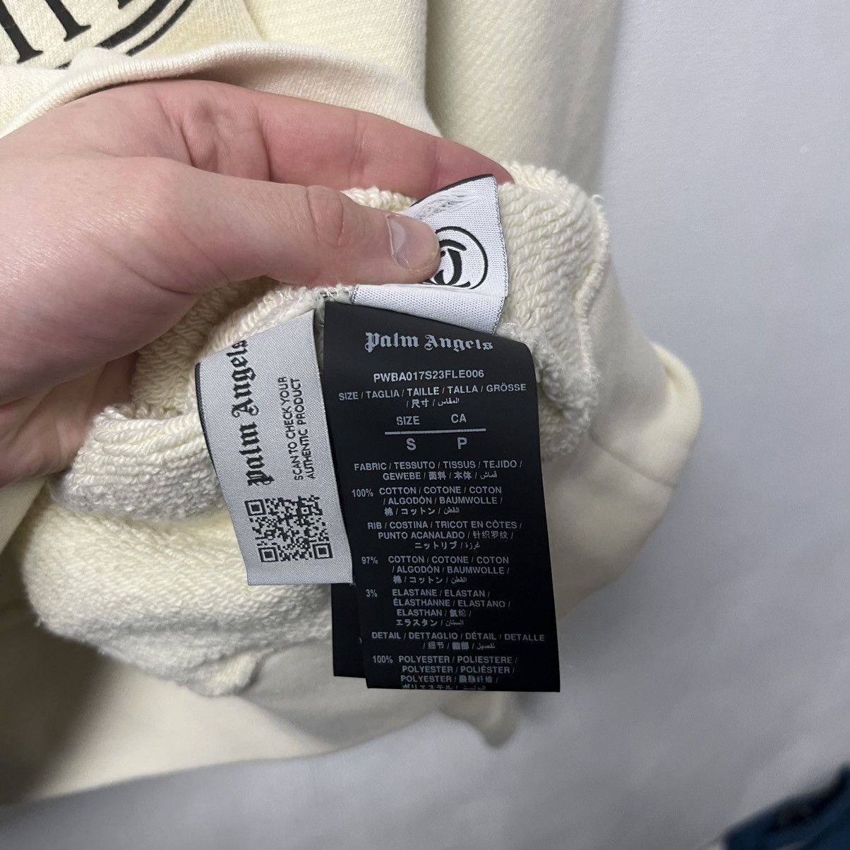 Palm Angels Palm Angels Sweatshirt Big Logo Size US S / EU 44-46 / 1 - 9 Thumbnail
