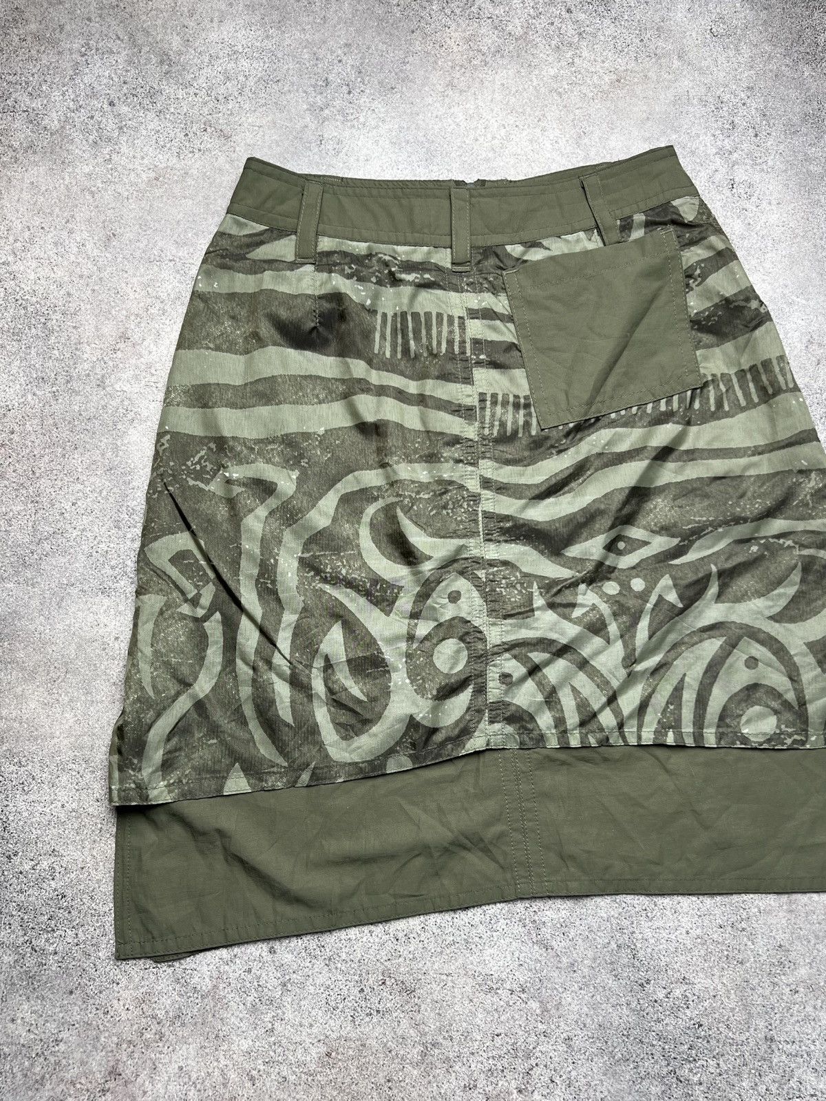 Other Marc Cain vintage grunge asymmetrical skirt Size 28" / US 6 / IT 42 - 9 Thumbnail