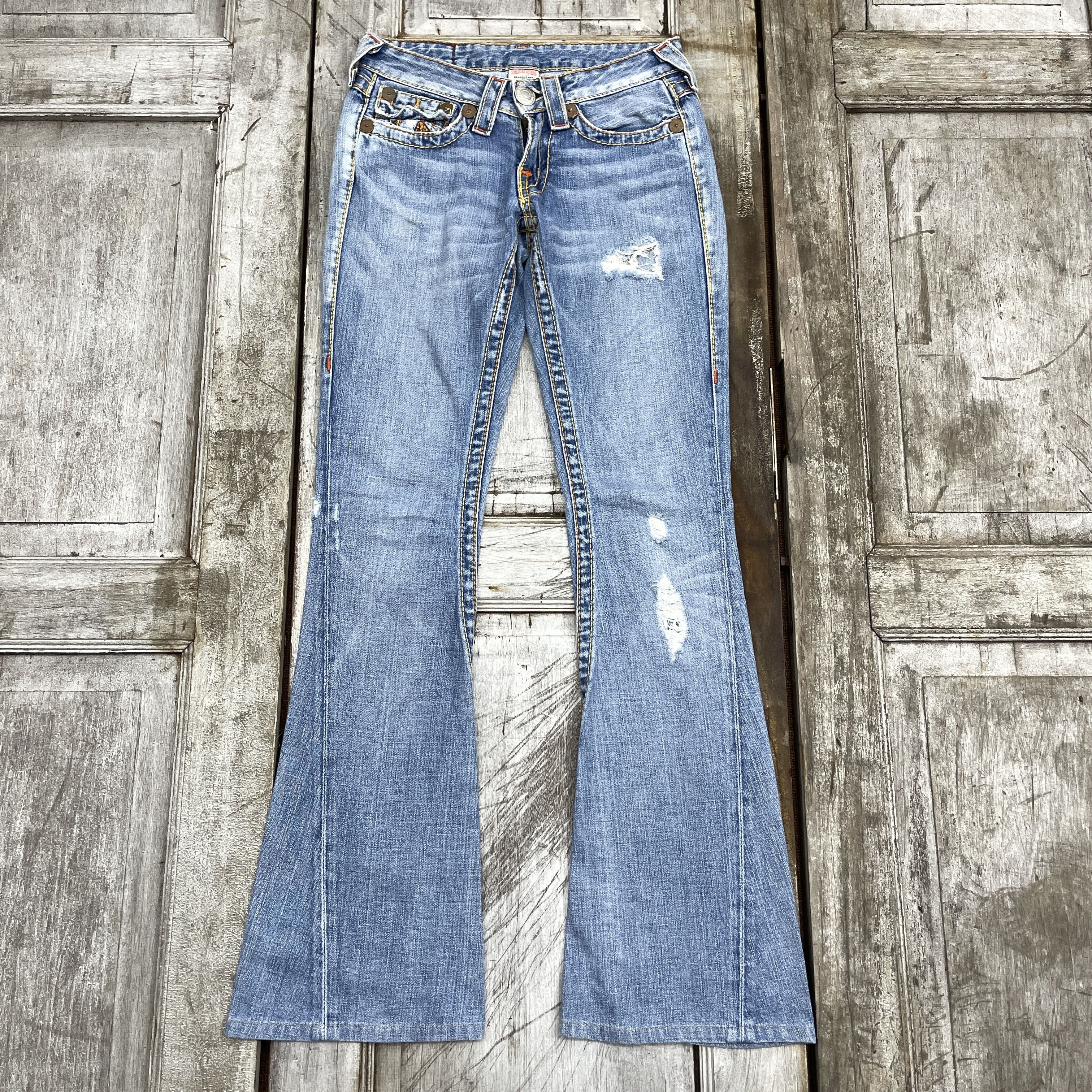 Designer × True Religion Vintage True Religion Bootcut Jeans-wc309 Size 28" / US 6 / IT 42 - 1 Thumbnail