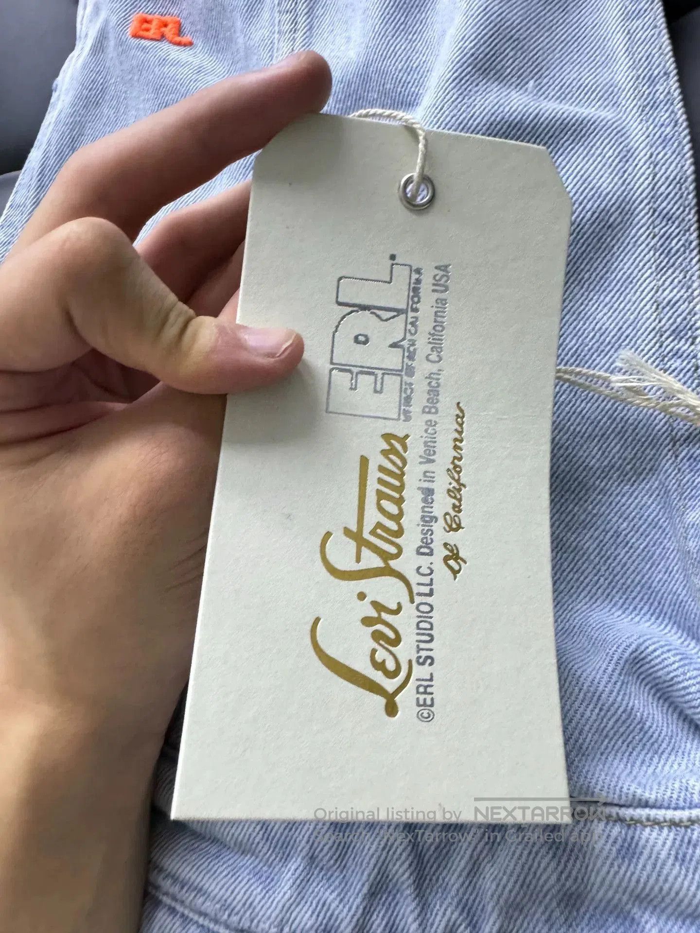 ERL ERL Denim Overalls with Distressed Detail. Size US 26 / EU 42 - 6 Thumbnail