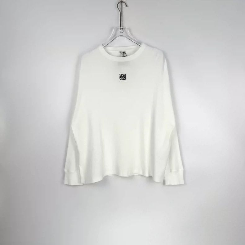 Loewe loewe white short sleeves 2504-Nextarrow Size US M / EU 48-50 / 2 - 3 Thumbnail
