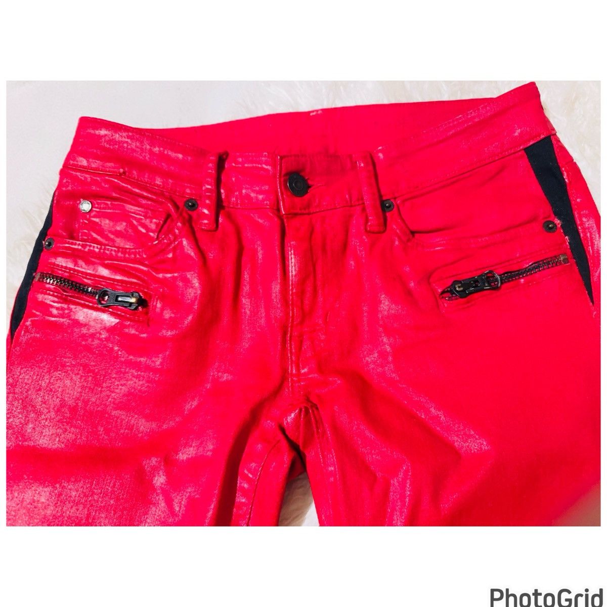 Denim & Supply Ralph Lauren Ralph Lauren Denim & Supply Waxed Jeans 26/32 Size 26" / US 2 / IT 38 - 6 Thumbnail