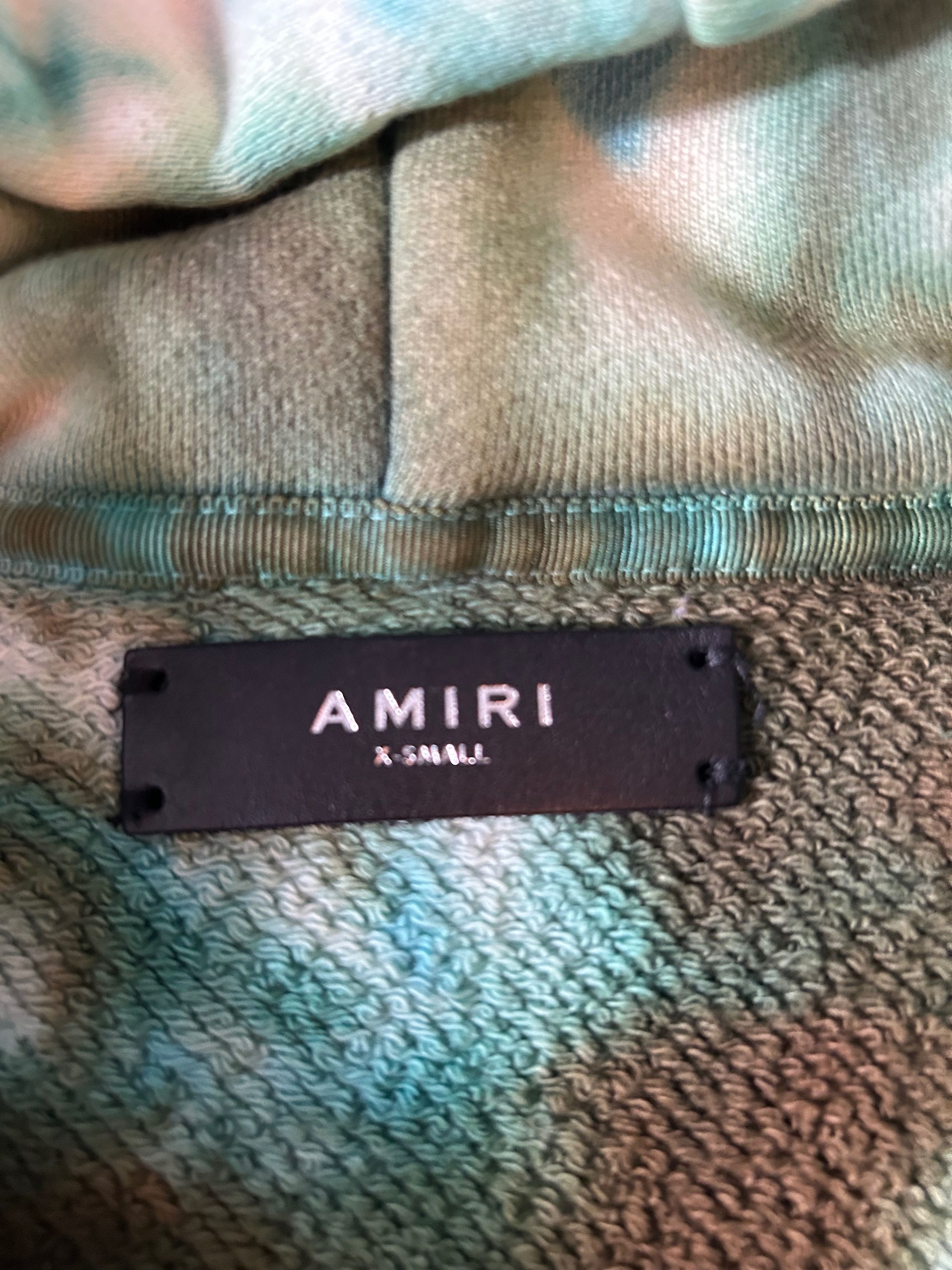 Amiri Oversized Tie-Dyed Hoodie Size US L / EU 52-54 / 3 - 6 Thumbnail